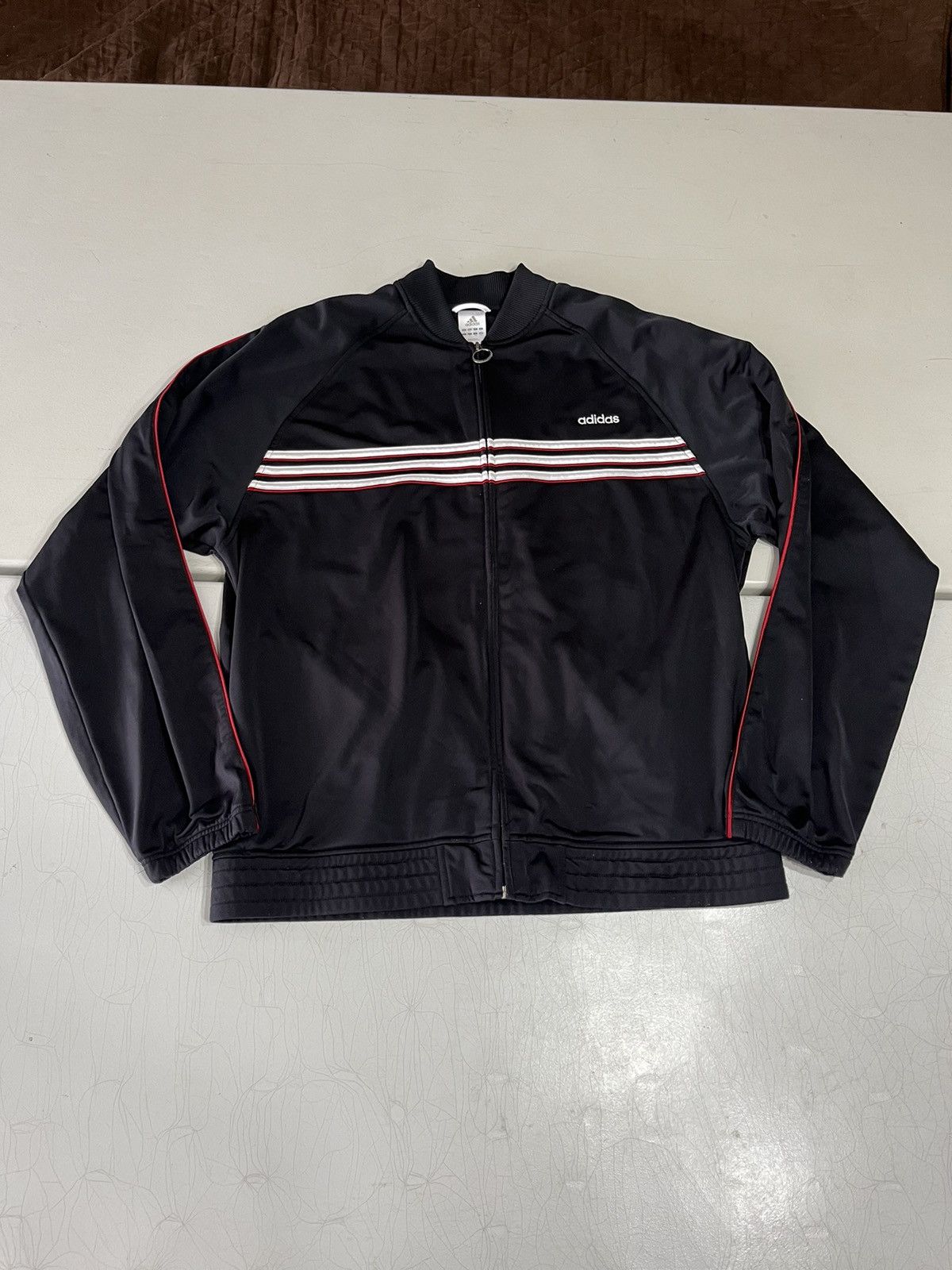 Adidas × Vintage Y2K adidas track jacket Size US L / EU 52-54 / 3 - 1 Thumbnail