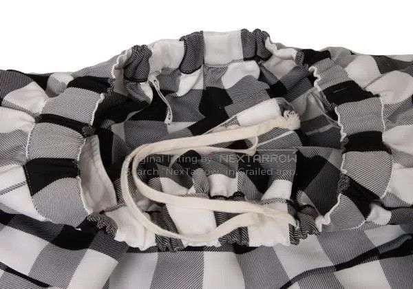 Comme des Garcons Comme des Garcons size S Black and White Retro Plaid Skirt Size 23" - 6 Thumbnail