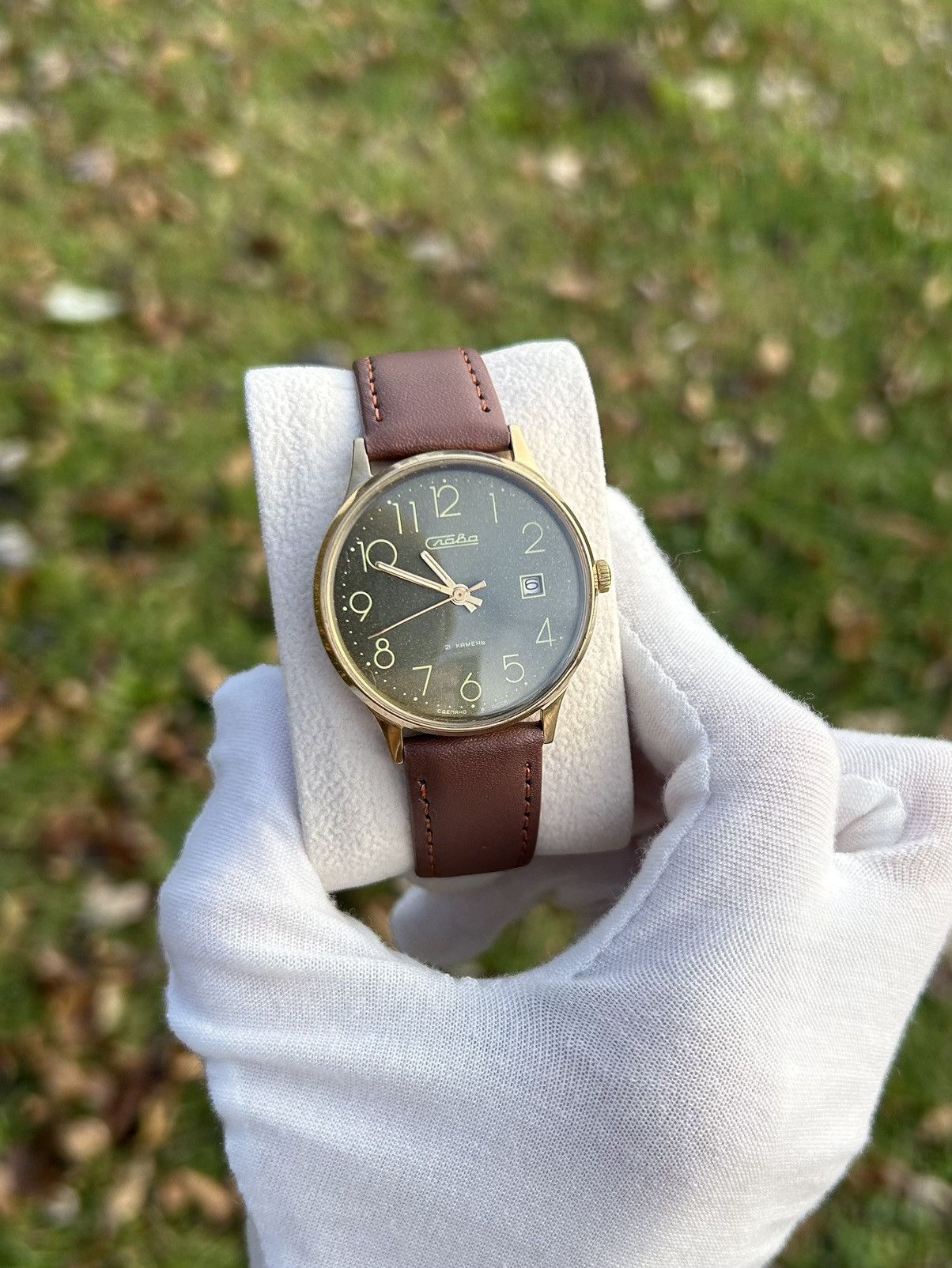 Other Vintage Watch Slava Made In USSR Soviet Mechanical 1980s Size ONE SIZE - 11 Thumbnail