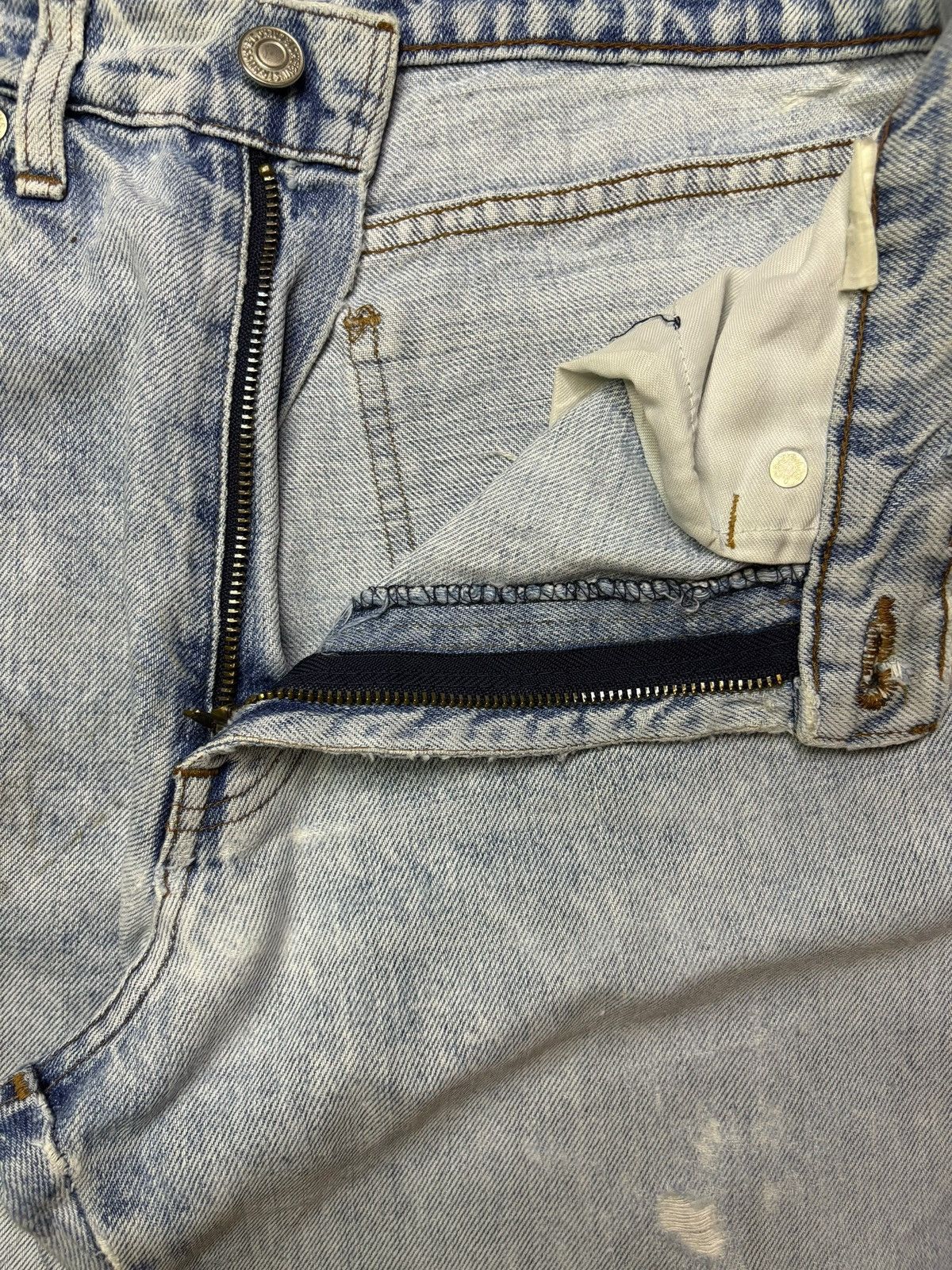 Levi's Vintage Levis Grunge Distressed Jean Shorts Jorts Size US 28 / EU 44 - 11 Thumbnail