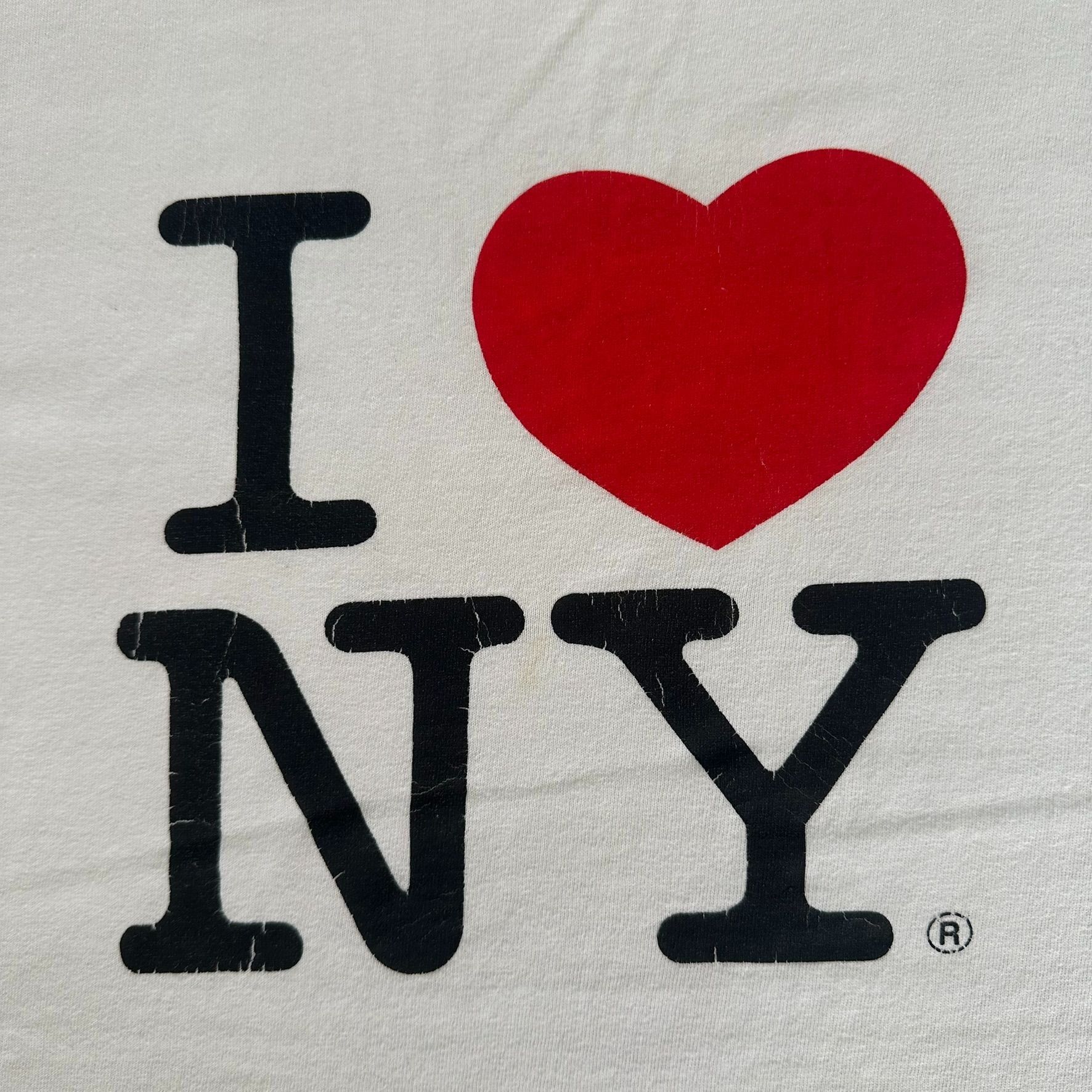 Delta Vintage I Love NY T-Shirt Y2K New York Tourist Souvenir Tee Size US L / EU 52-54 / 3 - 2 Thumbnail