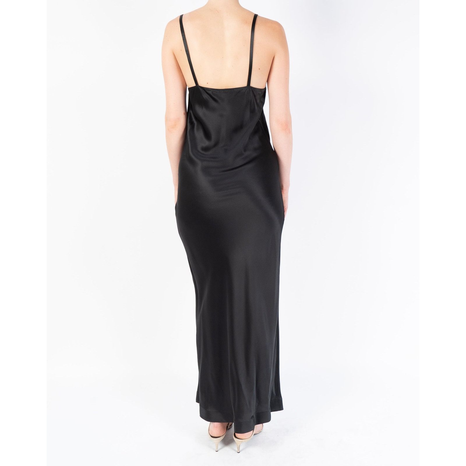Haider Ackermann FW19 Dali Black Silk Dress Size S / US 4 / IT 40 - 5 Thumbnail