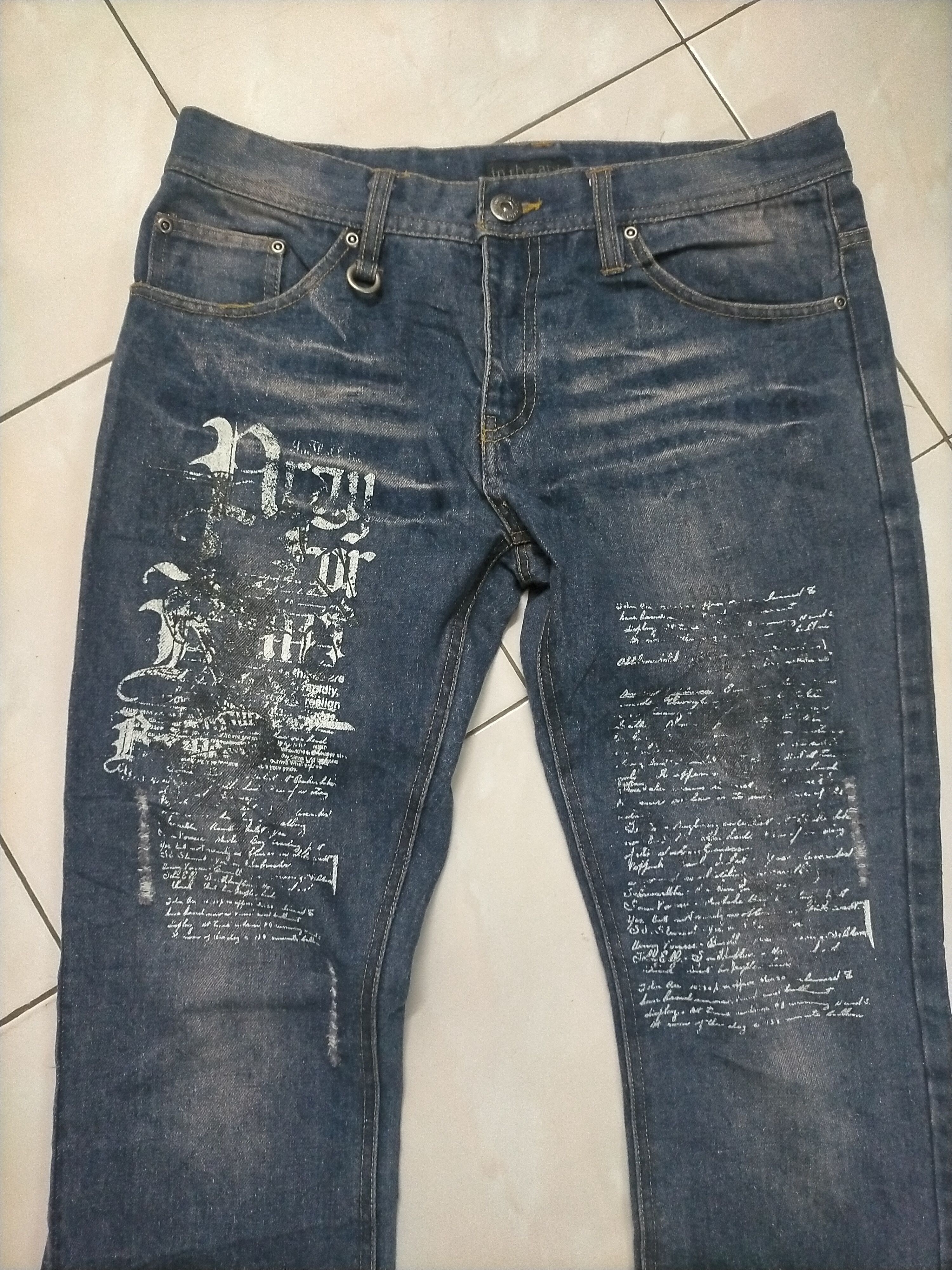 In The Attic In The Attic Poem Wording Flare Jeans Size US 32 / EU 48 - 3 Thumbnail