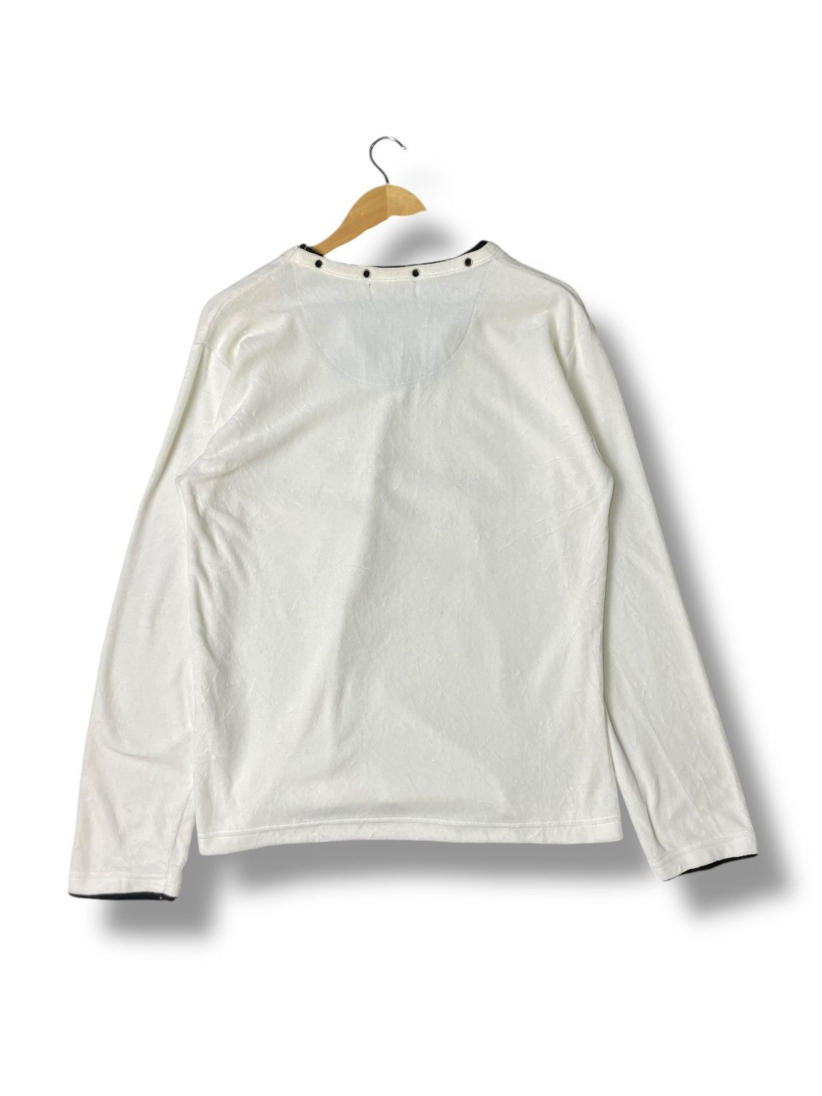 If Six Was Nine × Japanese Brand × Le Grande Bleu (L.G.B.) Bad Boy Brand Cross Print Long Sleeves (63) Size US M / EU 48-50 / 2 - 8 Thumbnail
