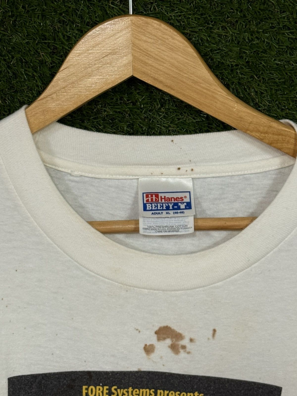 Hanes RARE Vintage Computer Welder Network Software Beefy Shirt XL Size US XL / EU 56 / 4 - 3 Thumbnail