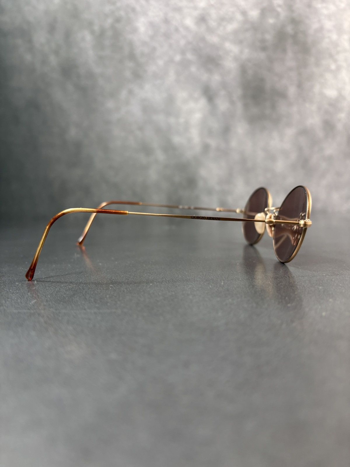 Giorgio Armani 1990s Giorgio Armani Sunglasses 642 Vintage Oval Old Money Size ONE SIZE - 11 Thumbnail