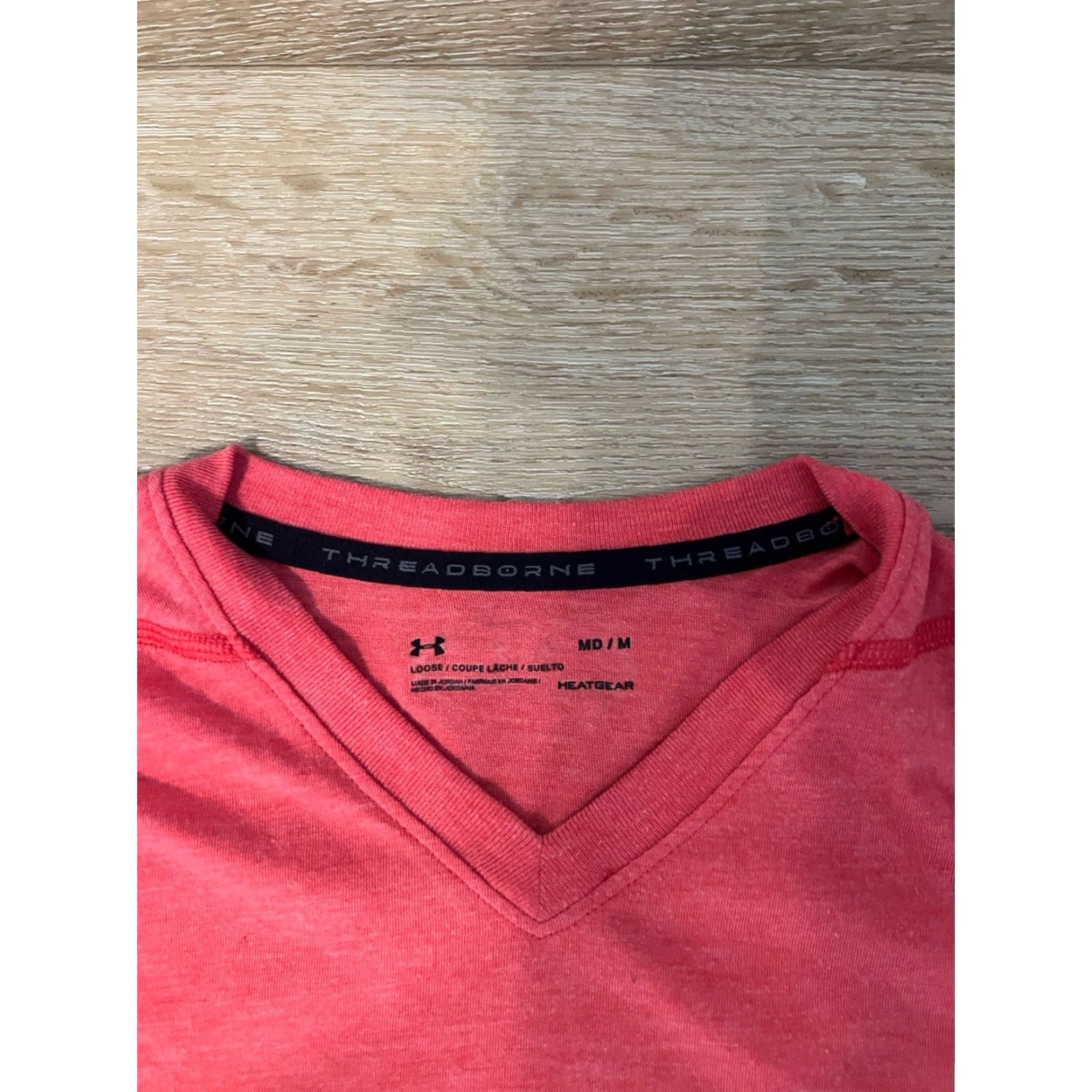 Under Armour Under Armour Mens Red Short Sleeve T-Shirt HeatGear Athletic Medium Size M Regular Crew Neck Size US M / EU 48-50 / 2 - 3 Thumbnail
