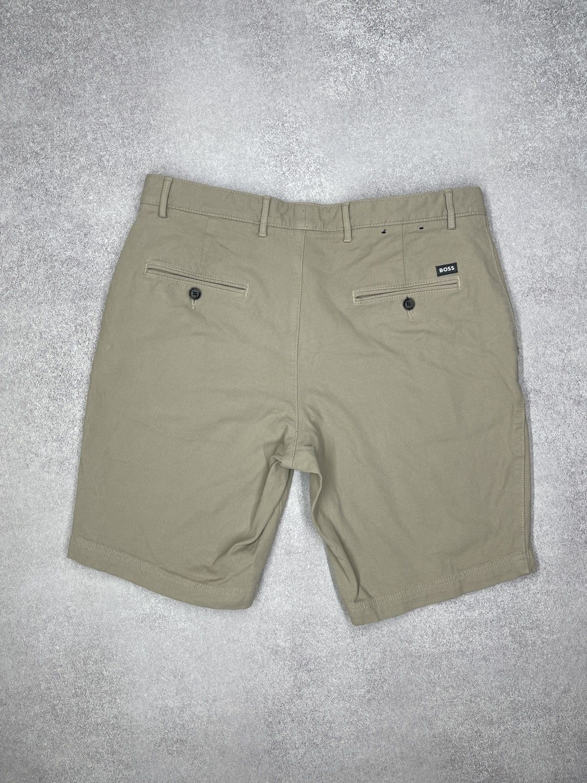 Hugo Boss Mens Hugo Boss Slice Short Beige Size 34 Size US 34 / EU 50 - 2 Thumbnail