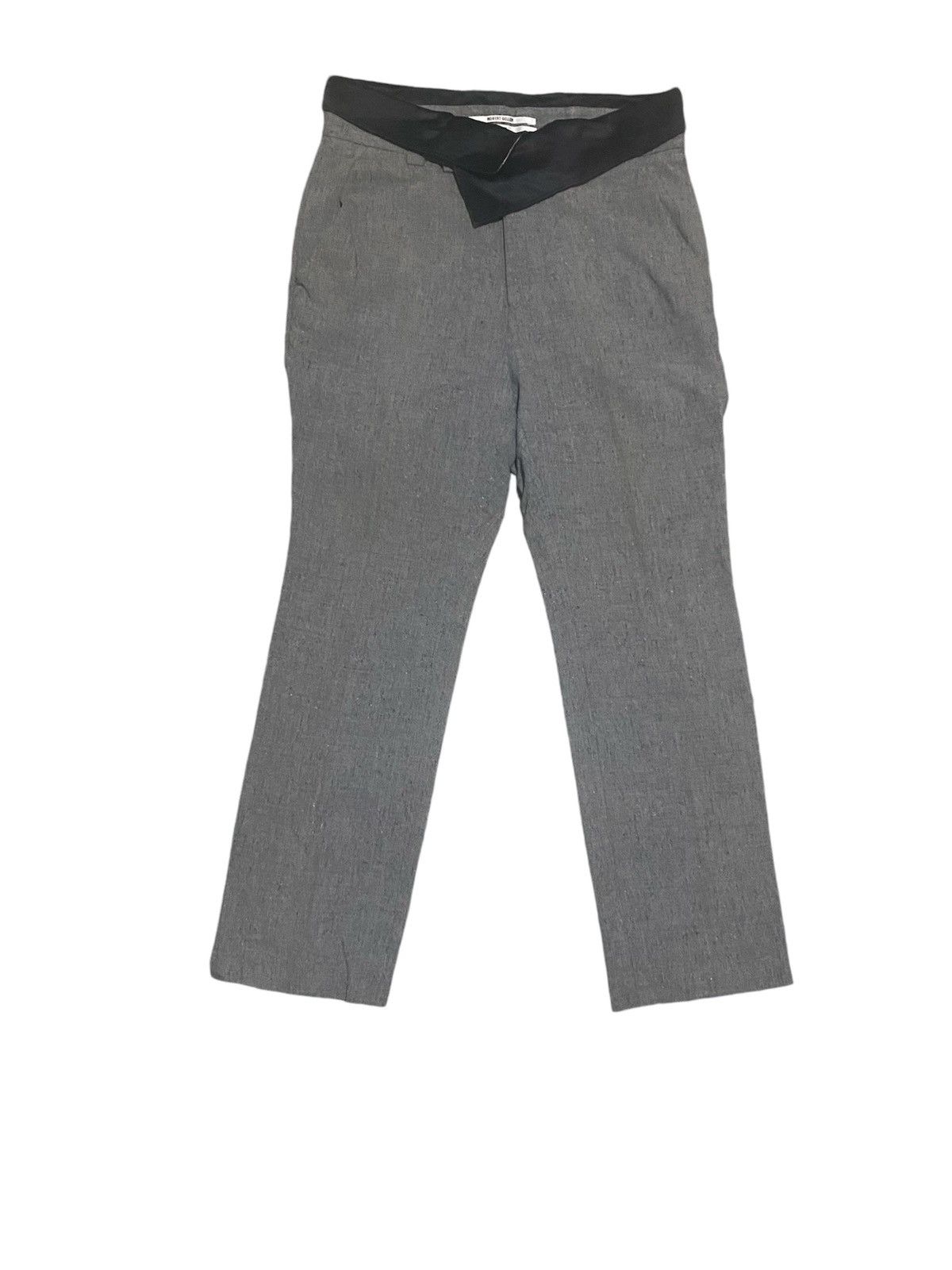 Japanese Brand × Robert Geller High Waist Robbert Geller Casual Two Tone Pants Size US 32 / EU 48 - 2 Thumbnail