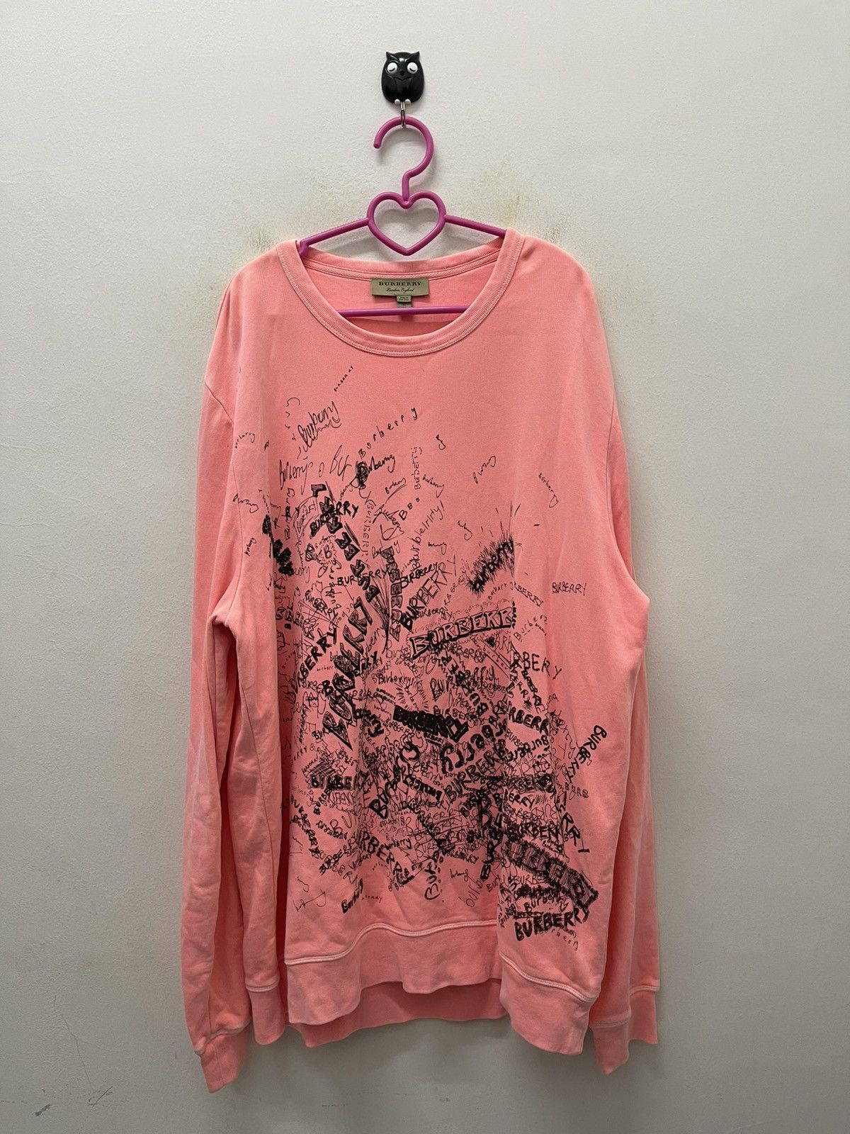 Burberry Rare BURBERRY Sweatshirt Size US XL / EU 56 / 4 - 1 Thumbnail