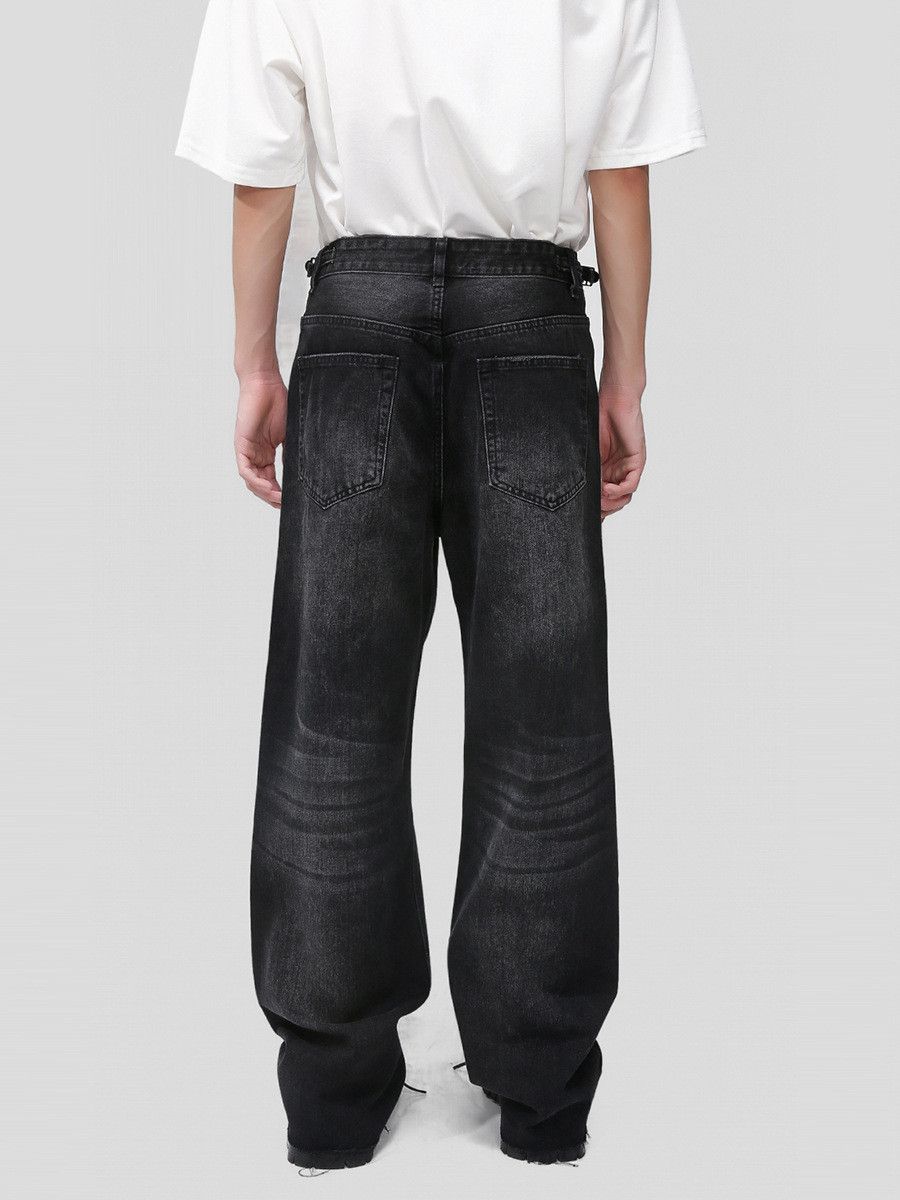 Vintage Men's American Street Washed Loose-Fit Straight-Leg Jeans Size US 32 / EU 48 - 4 Thumbnail
