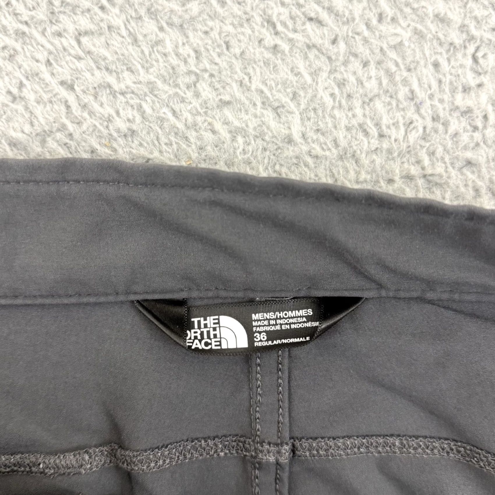 The North Face The North Face Shorts Mens 36 Gray Outdoor Hiking Casual Stretch Zip Light 10” Size US 36 / EU 52 - 6 Thumbnail