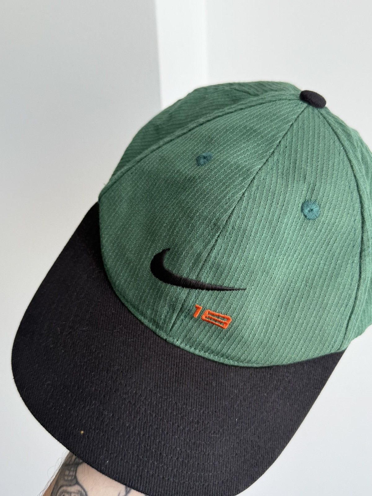 Nike Vintage 90s Nike Y2K Cap Size ONE SIZE - 2 Thumbnail