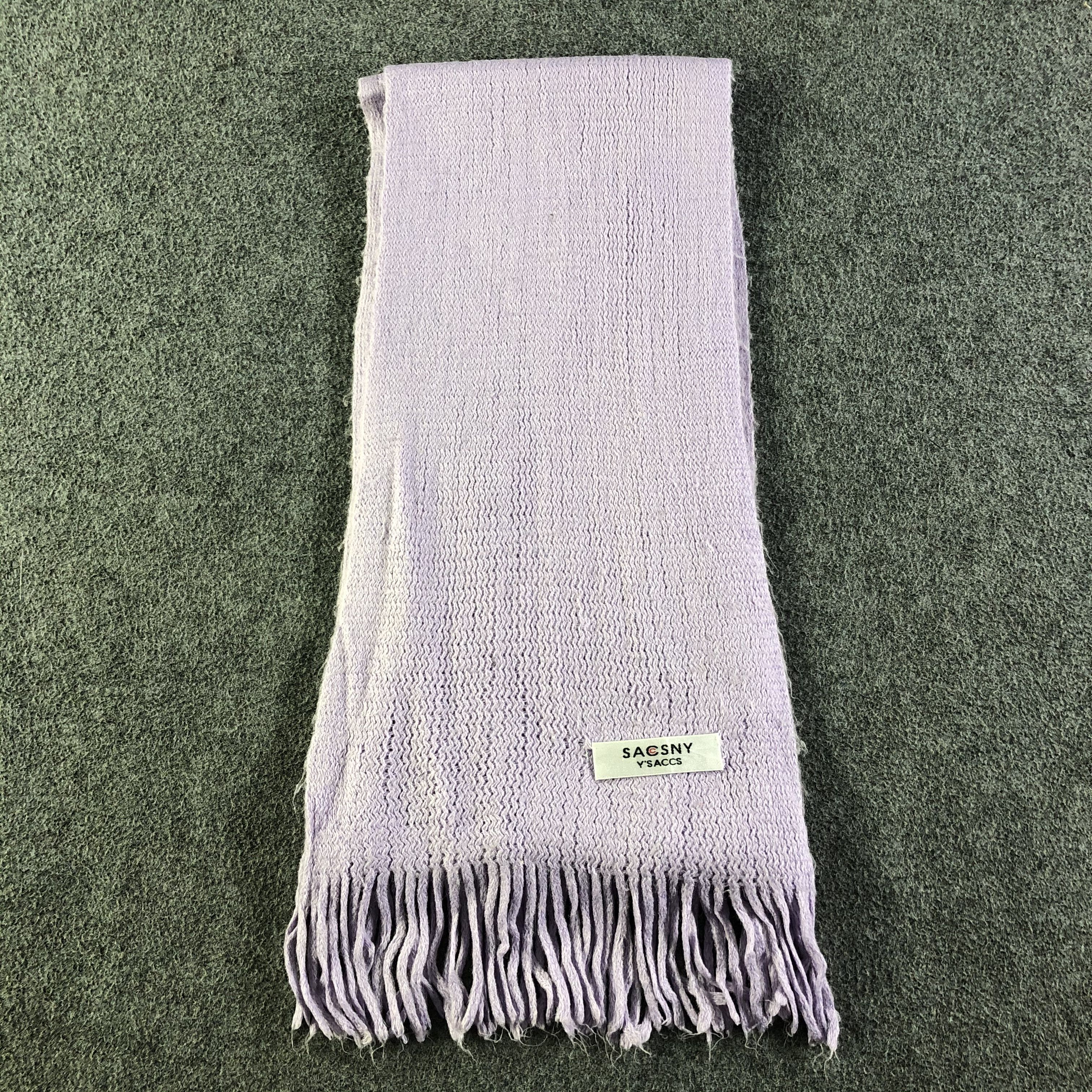 Yohji Yamamoto Sacsny Y's Accs Scarf / Muffler / Neckwear P546 Size ONE SIZE - 3 Thumbnail