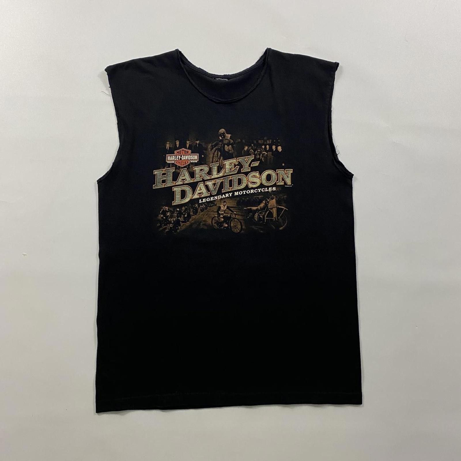 Harley Davidson Harley Davidson black sleeveless shirt #bikerstyle Size US L / EU 52-54 / 3 - 1 Thumbnail