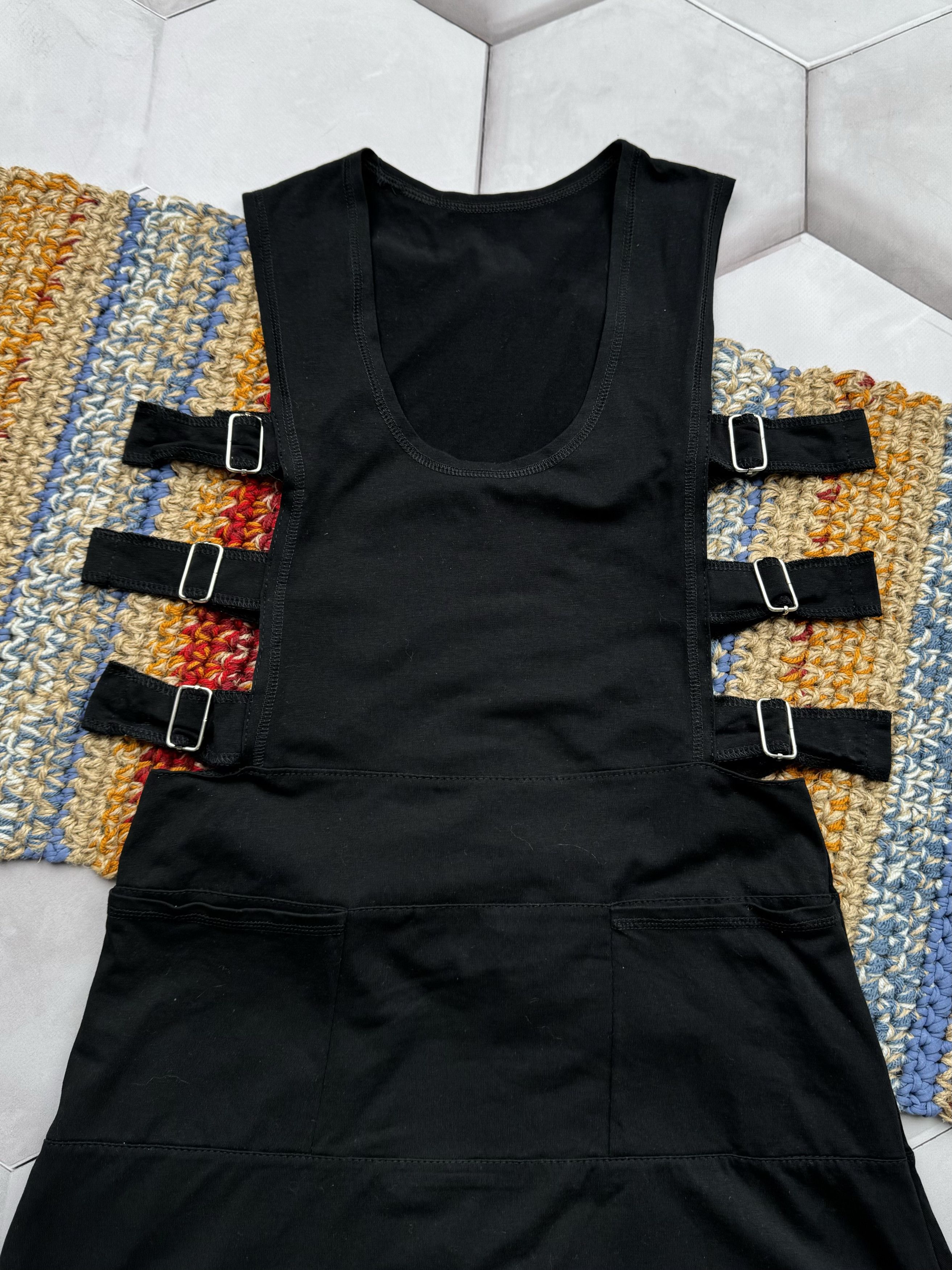 Vintage Vintage Midi Dress With Bondage Size S / US 4 / IT 40 - 2 Thumbnail
