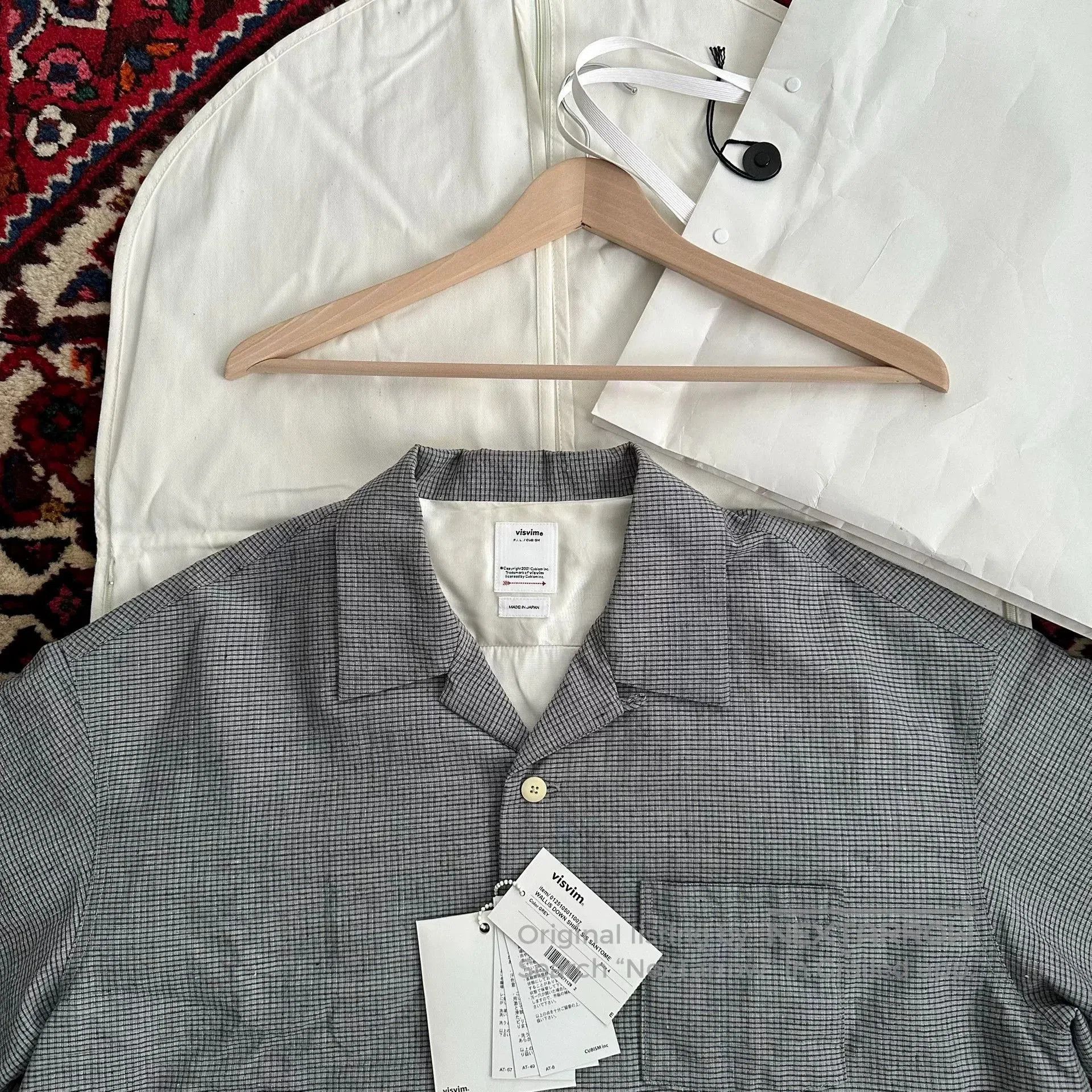 Visvim visvim wallis down short sleeve shirt. Size US L / EU 52-54 / 3 - 4 Thumbnail