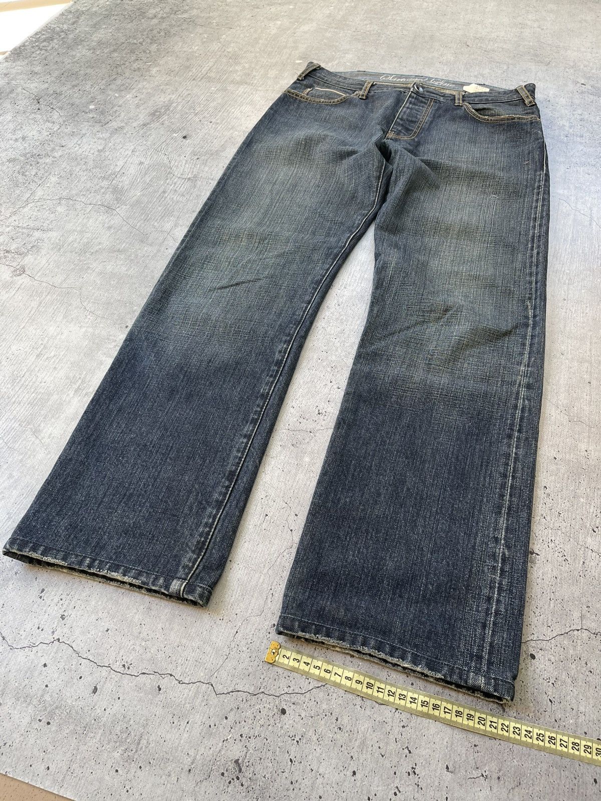 Other Armani Jeans Big Logo Denim Jeans Size US 34 / EU 50 - 10 Thumbnail