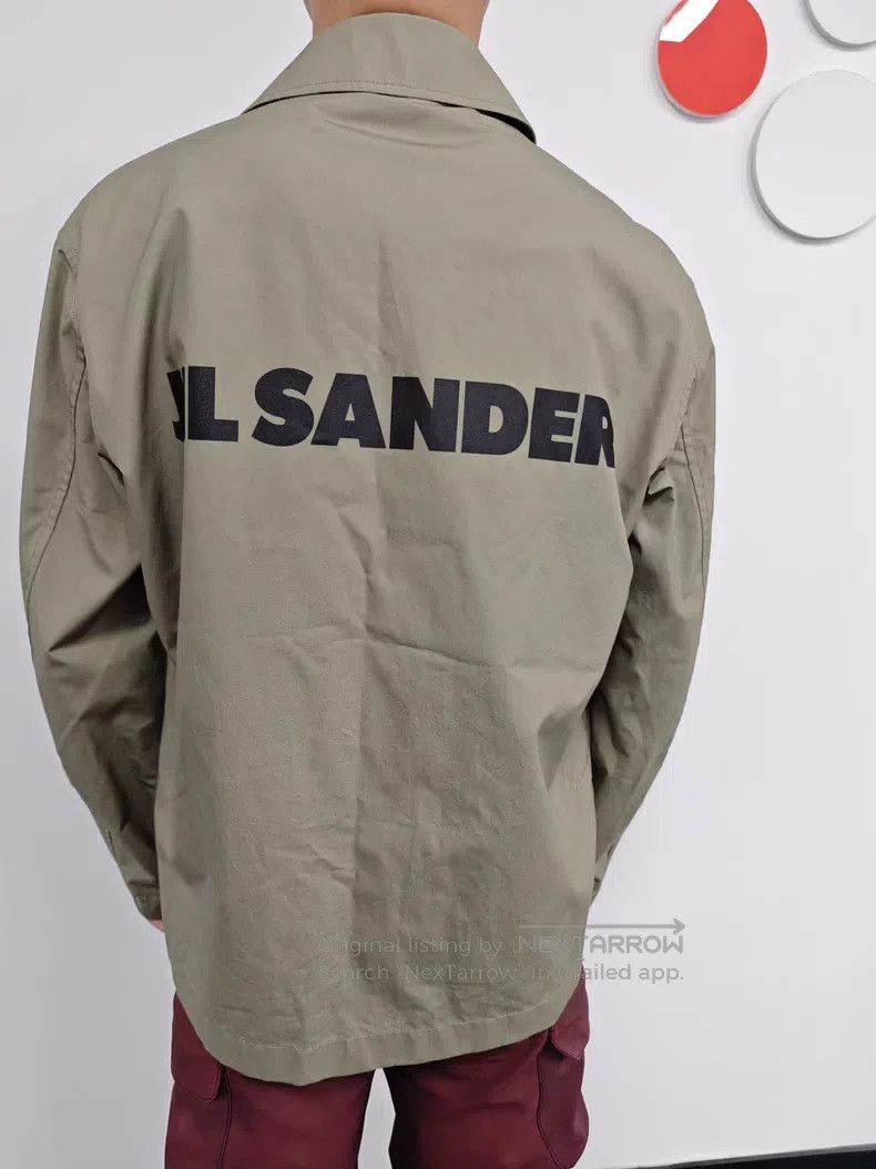 Jil Sander Jil Sander size 44 Back Letter Print Coach Jacket Size US S / EU 44-46 / 1 - 6 Thumbnail