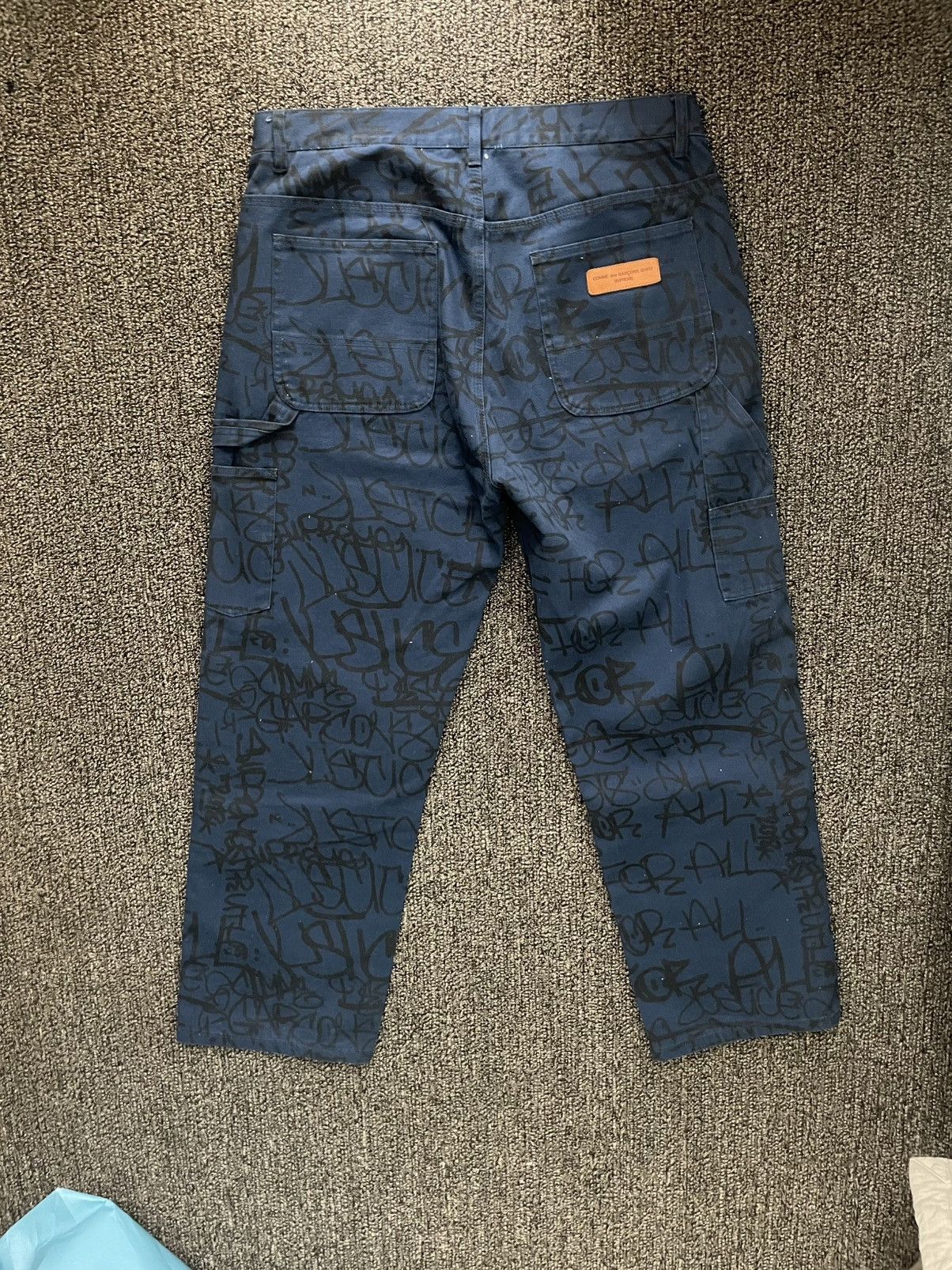 Comme des Garcons × Supreme Supreme x Comme Des garçons Graffiti Double Knee Size US 34 / EU 50 - 2 Thumbnail