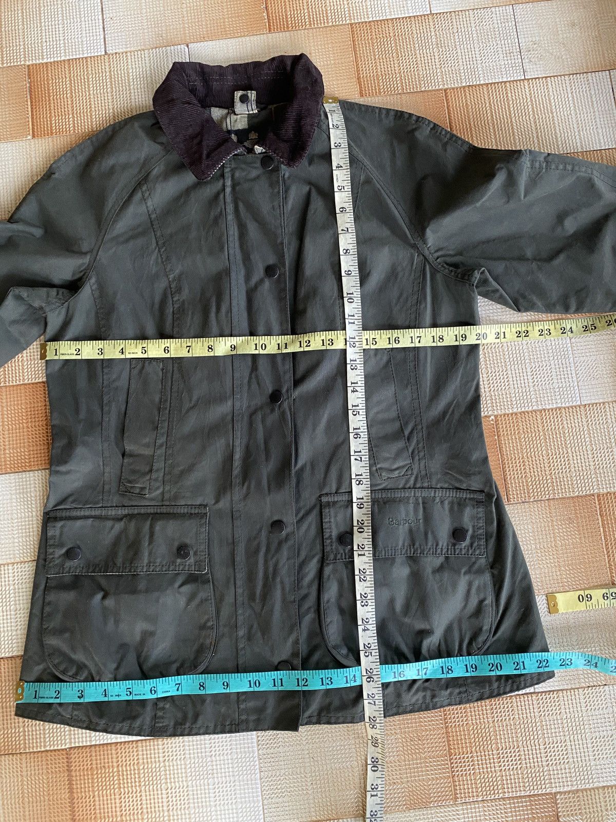 Barbour × Vintage Vintage barbour wax jacket Size US S / EU 44-46 / 1 - 11 Thumbnail