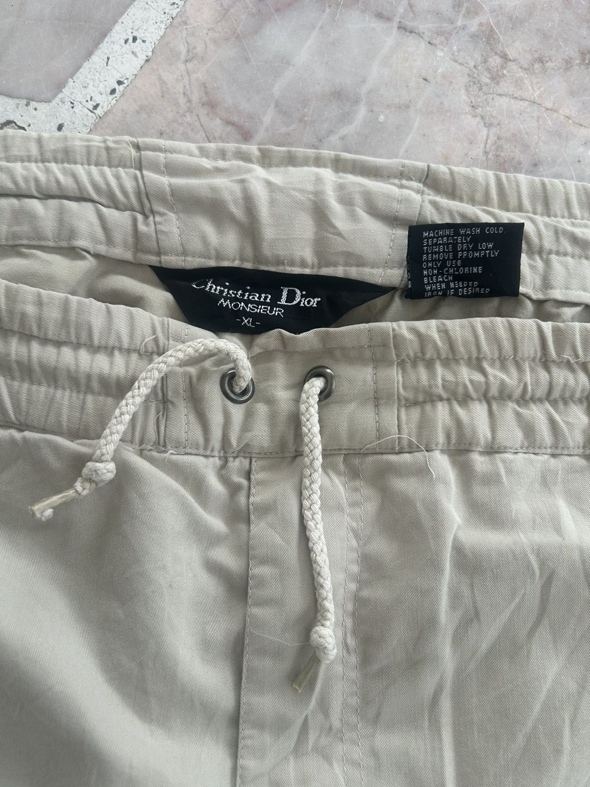 Christian Dior Monsieur Dior Vintage Casual Short White Size US 40 / EU 56 - 4 Thumbnail