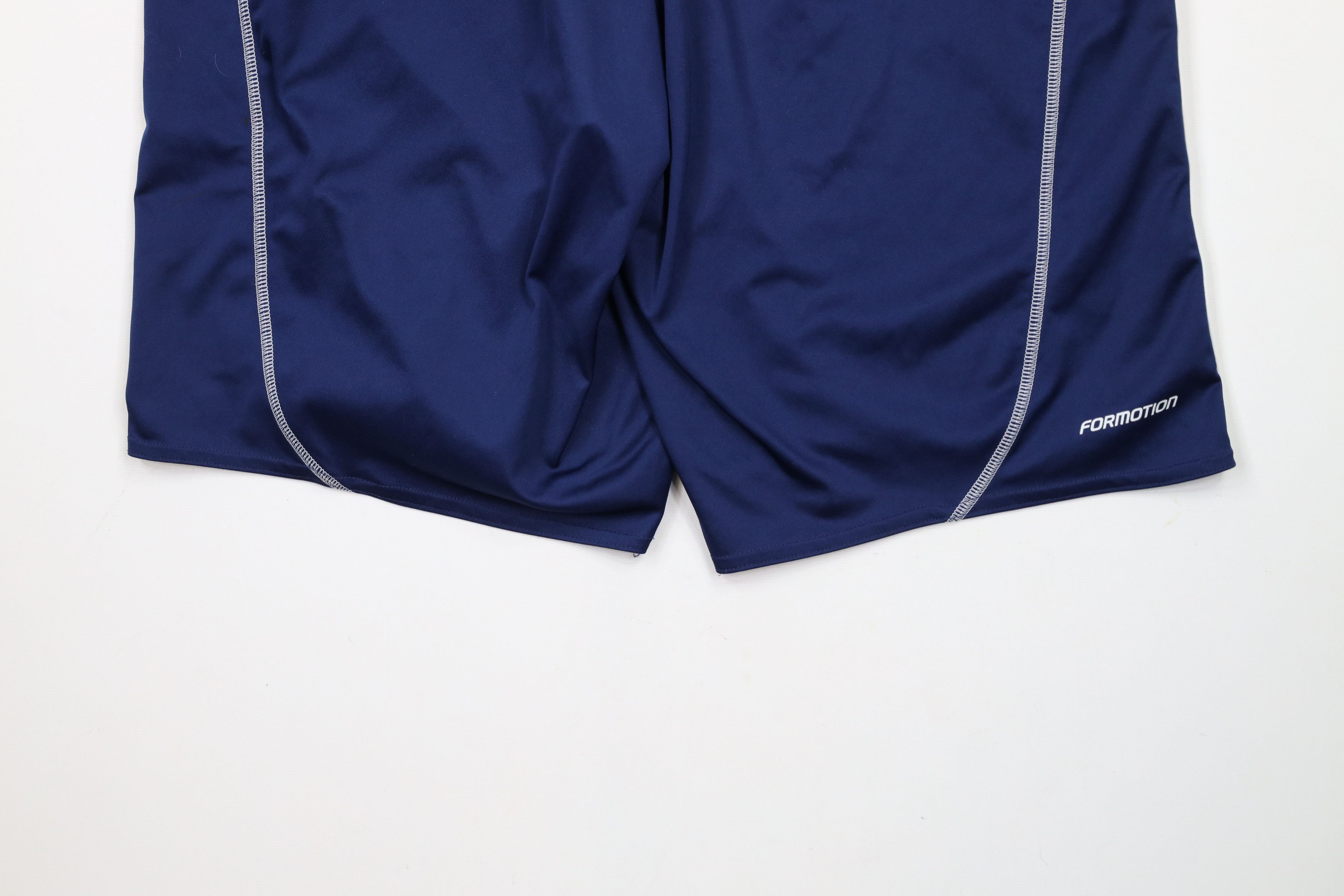 Adidas × Vintage Vintage Adidas Striped Running Jogging Soccer Shorts Blue Size US 36 / EU 52 - 11 Thumbnail