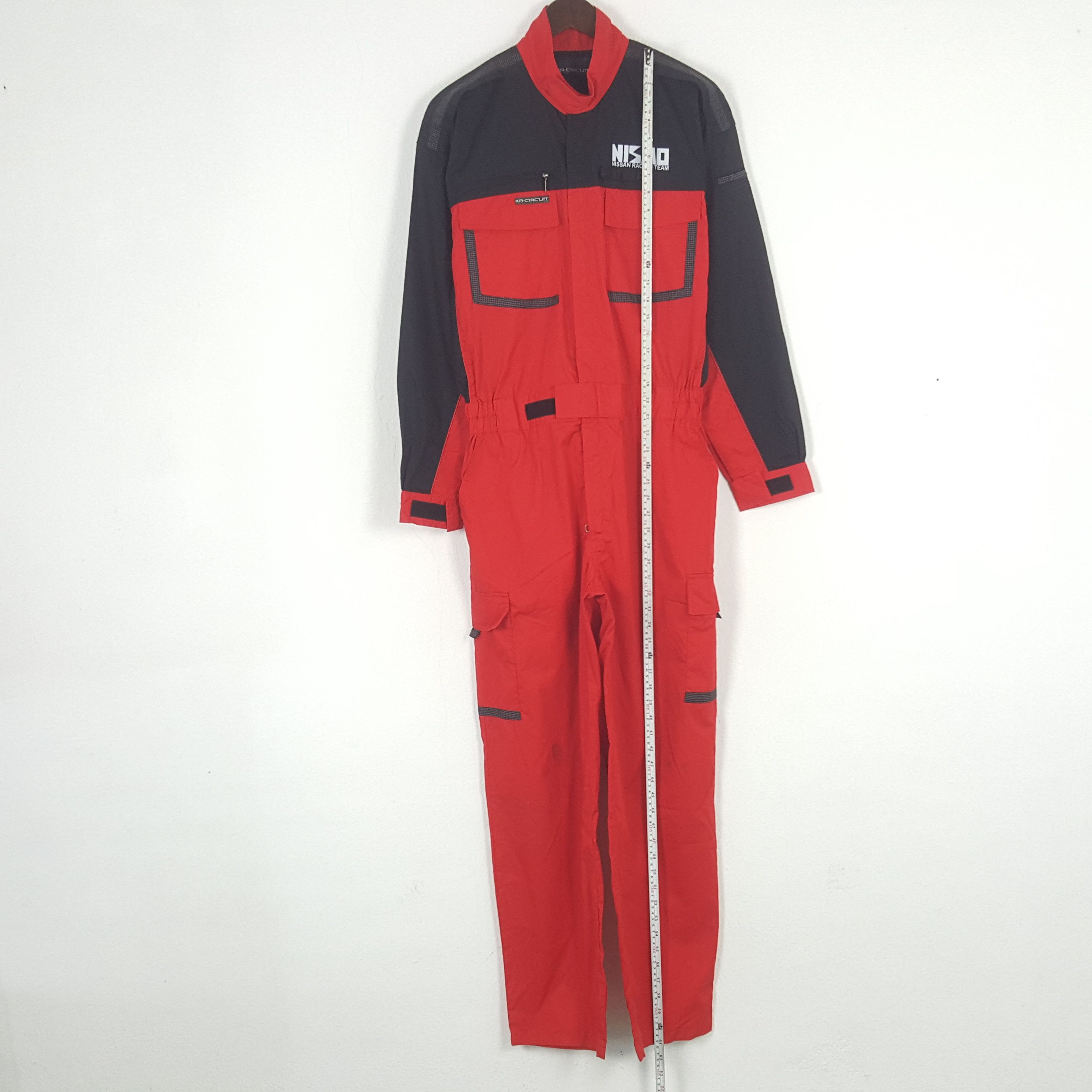 Japanese Brand × Vintage Vintage Nissan Racing Team Custom Sport Coverall Jacket Size US M / EU 48-50 / 2 - 7 Thumbnail