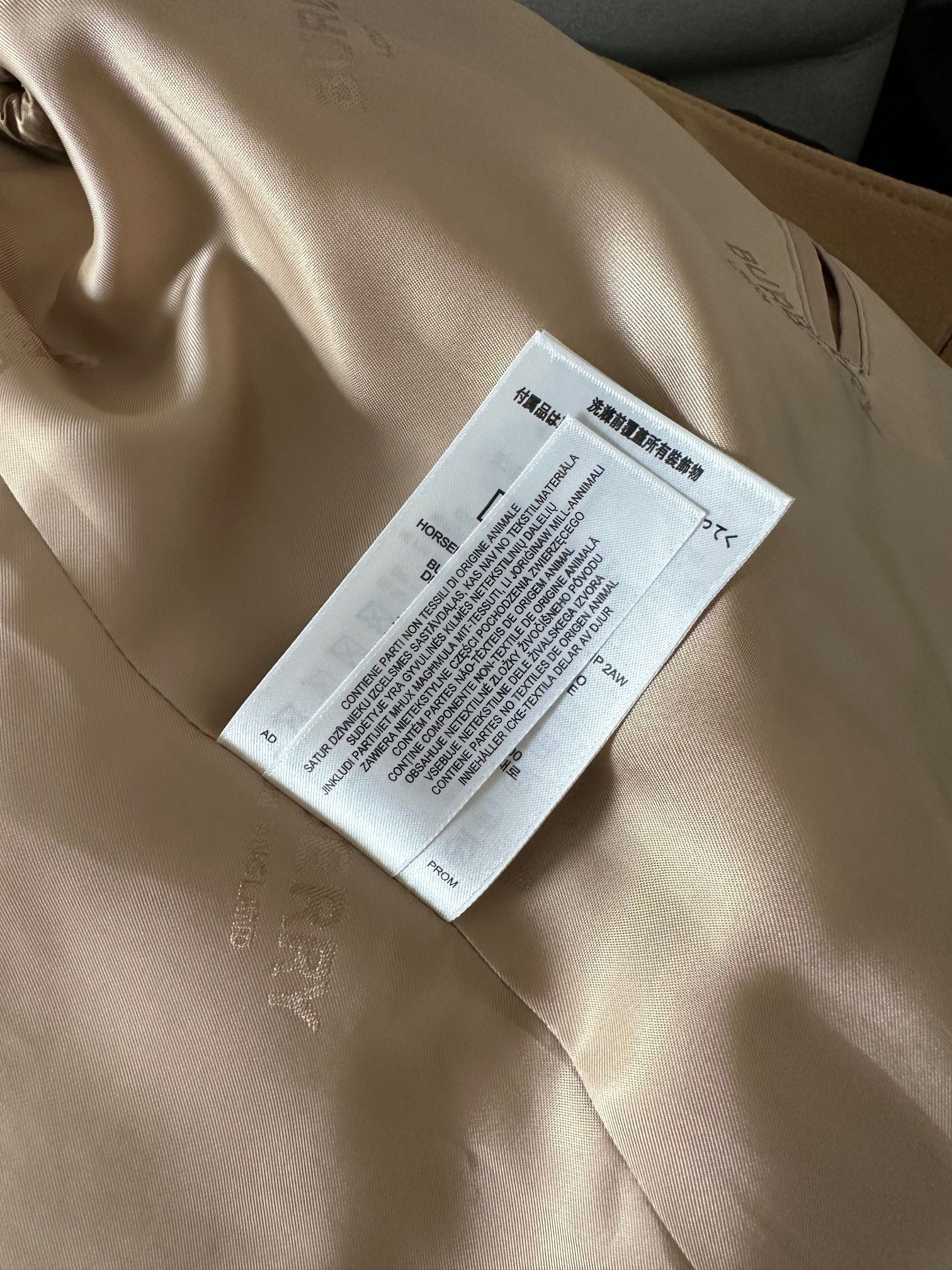 Burberry Wool Cashmere Tailored Coat Size US S / EU 44-46 / 1 - 14 Thumbnail