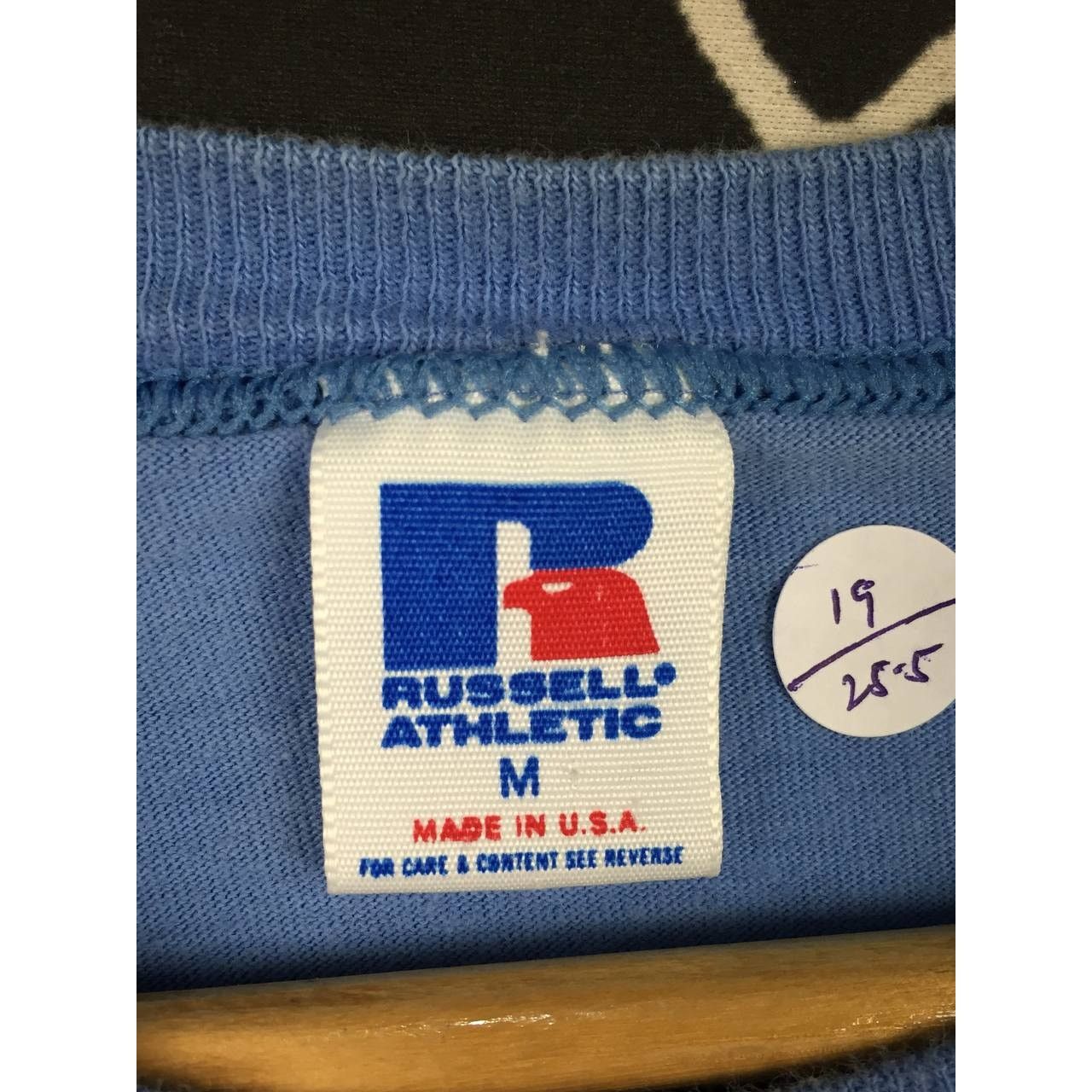 Russell Athletic × Vintage Vtg Russell Athletic Indiana Spell Out Logo Made In Usa Tee Size US M / EU 48-50 / 2 - 10 Thumbnail