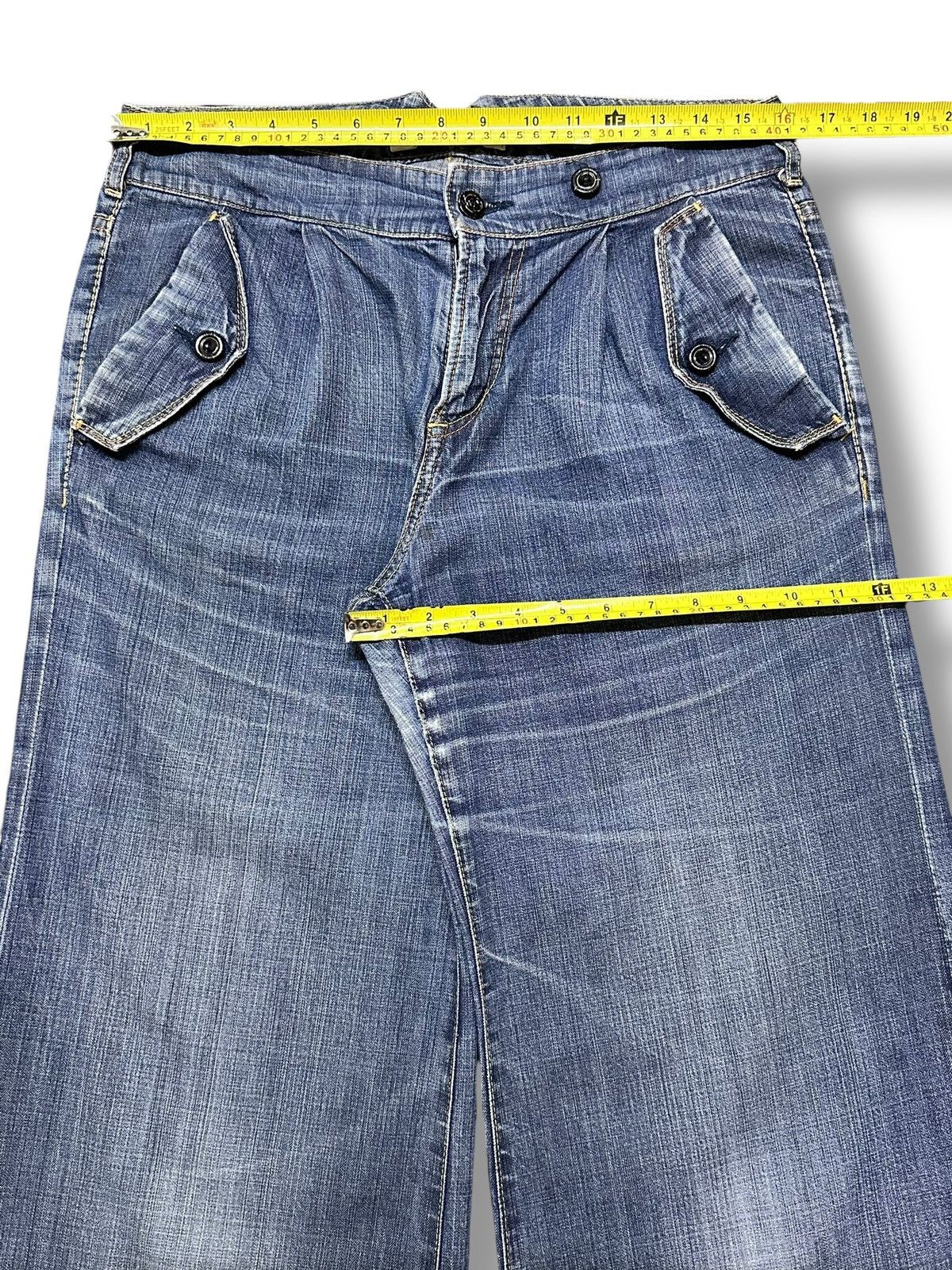 Japanese Brand H.A.K Japan Baggy Jeans With Loose Style and Faded Wash Size US 32 / EU 48 - 15 Thumbnail
