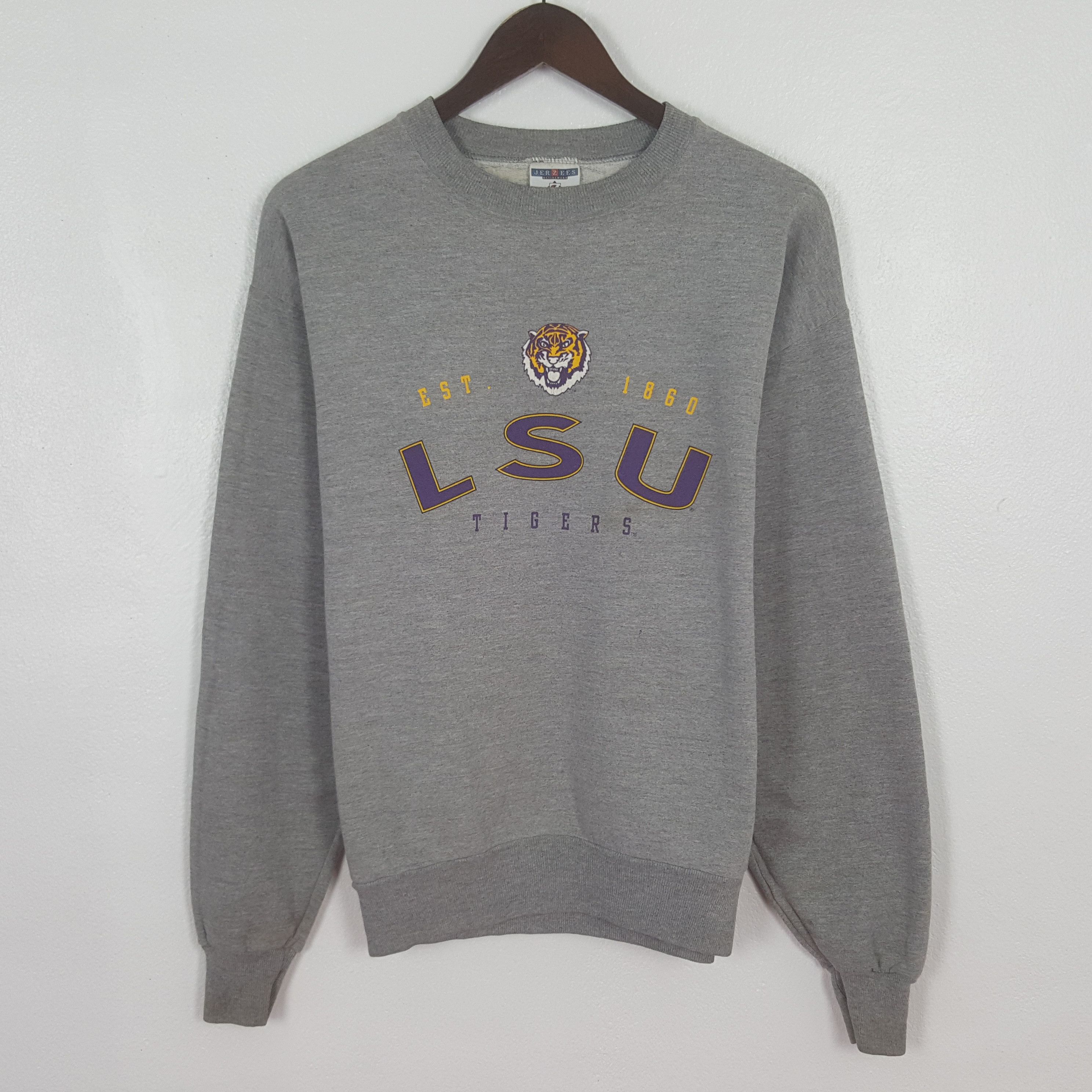 Jerzees Vintage LSU Tigers Sweatshirt Size US M / EU 48-50 / 2 - 1 Thumbnail