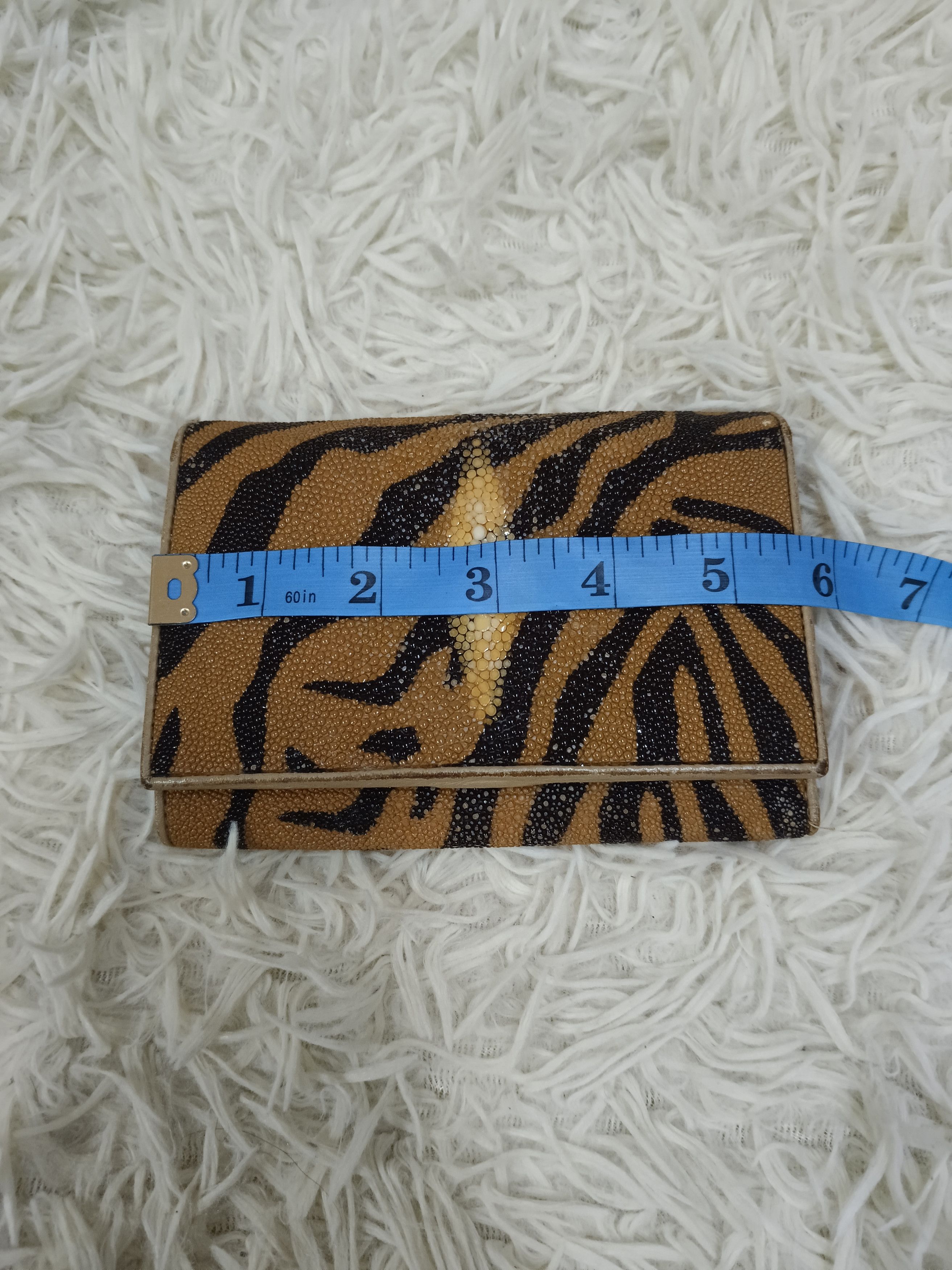 Leather RAY STINGRAY SKIN WALLET Size ONE SIZE - 3 Thumbnail