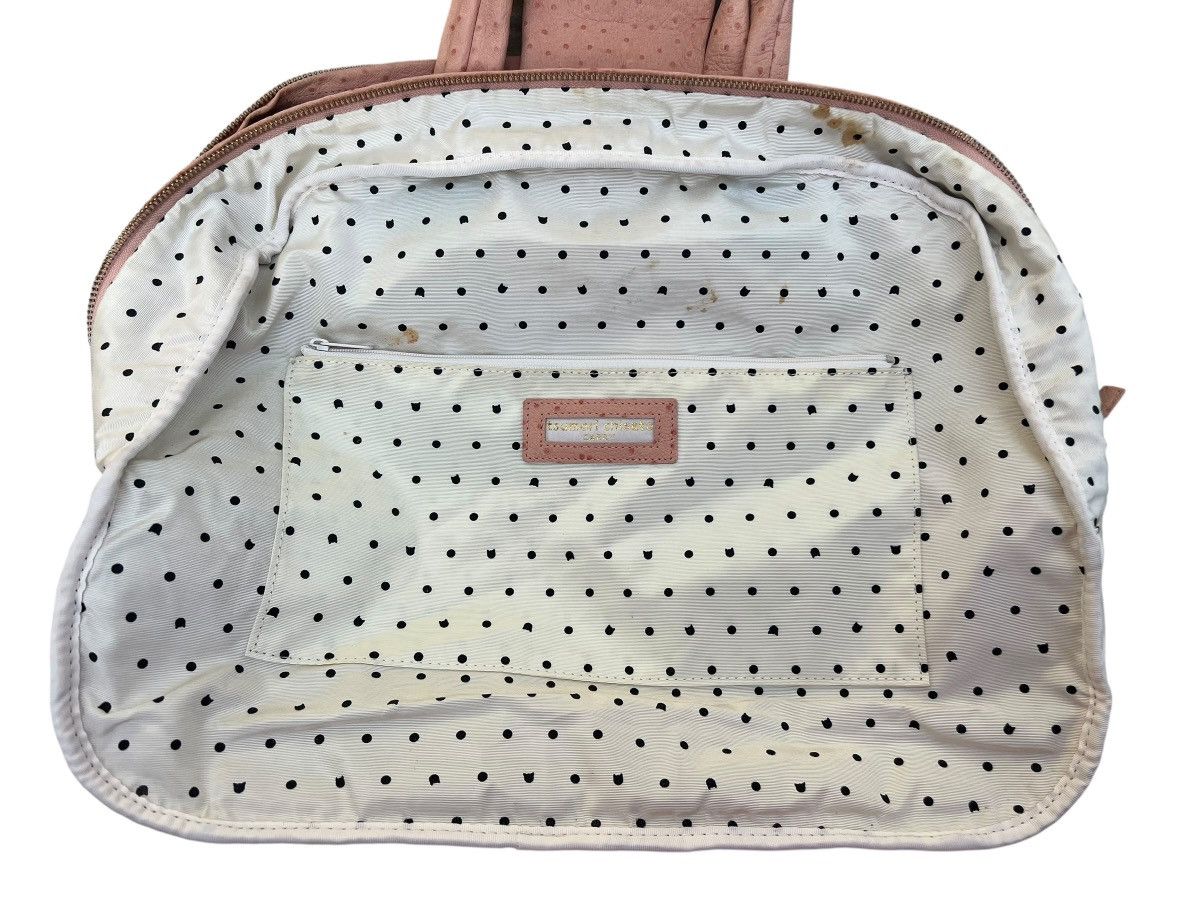 Leather Tsumori Chisato Japan Peach Ostrich Leather Weekend Bag Size ONE SIZE - 21 Thumbnail
