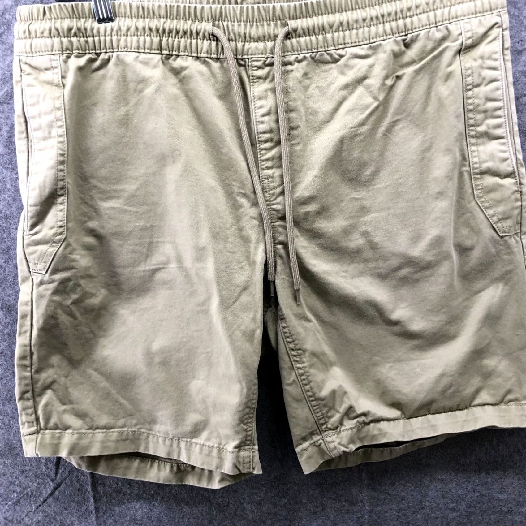 Vintage Monoprix Homme Pull On Chino Shorts Mens XL (44) Beige 8.5'' Inseam Size US 36 / EU 52 - 4 Thumbnail