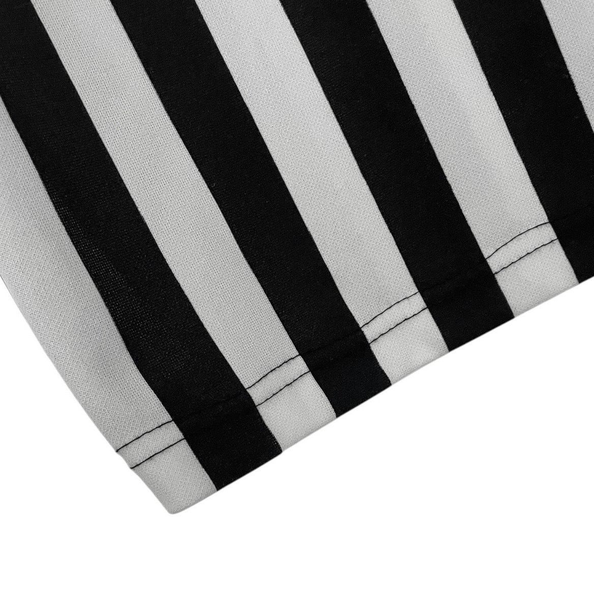 Other Black & White Striped Unisex Short Sleeve Referee Shirt Size M / US 6-8 / IT 42-44 - 3 Thumbnail