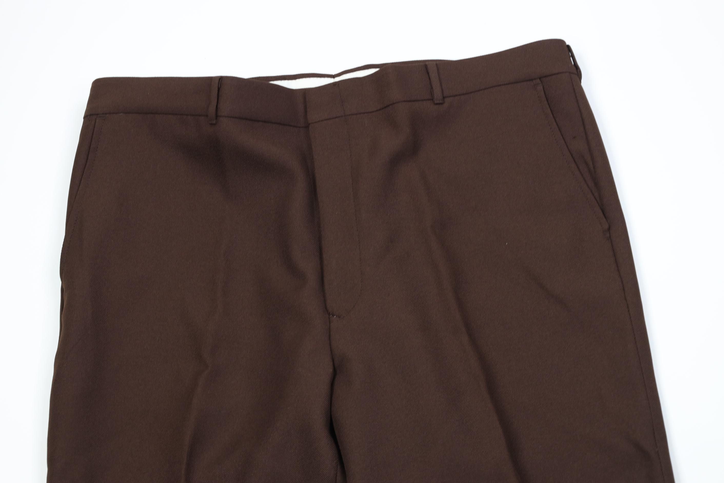 Vintage Deadstock Vintage 70s Streetwear Chino Pants Brown USA Size US 40 / EU 56 - 2 Thumbnail