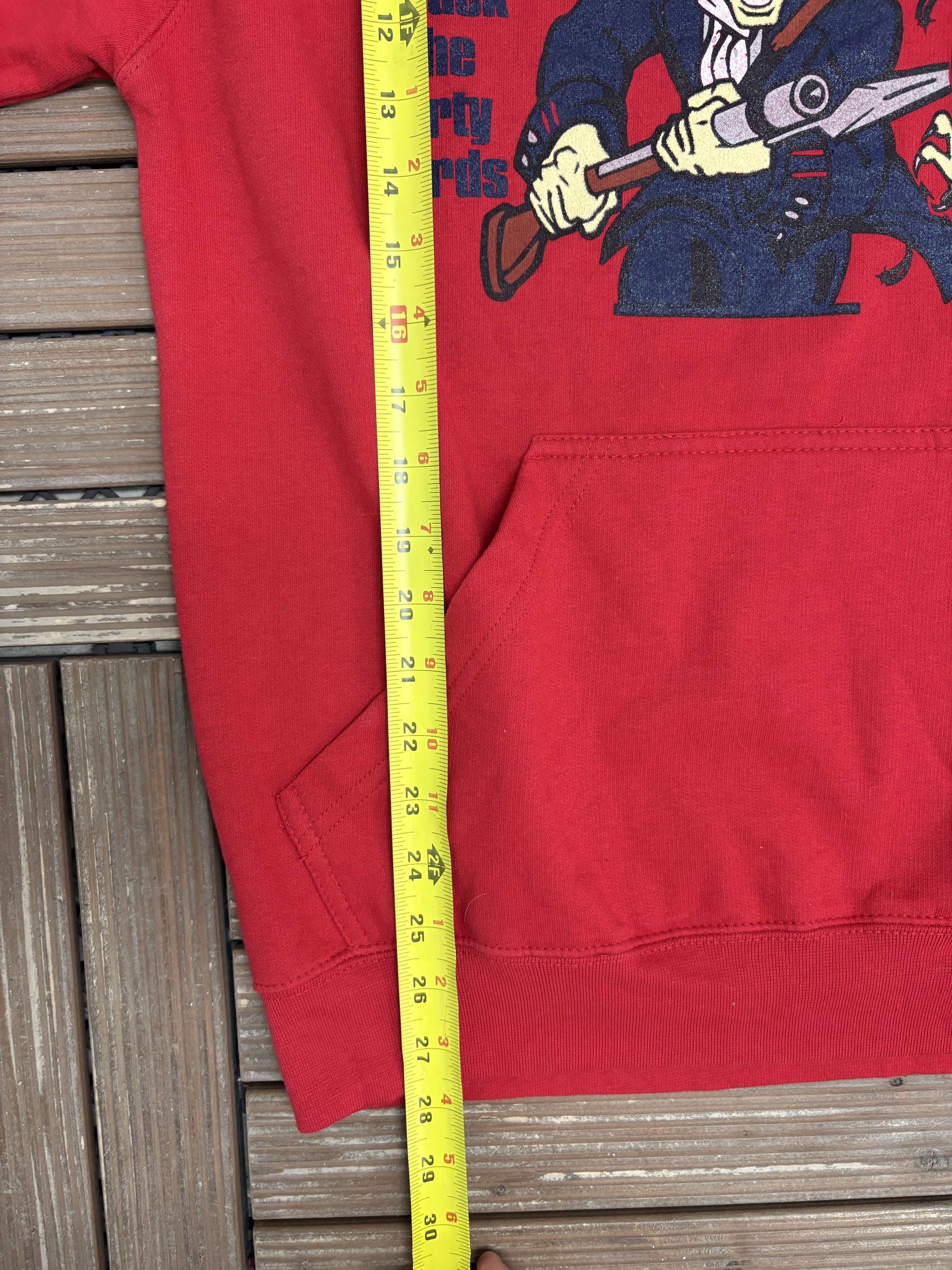 Vintage New England Patriots Drive For Five Red Hoodie Size US M / EU 48-50 / 2 - 8 Thumbnail