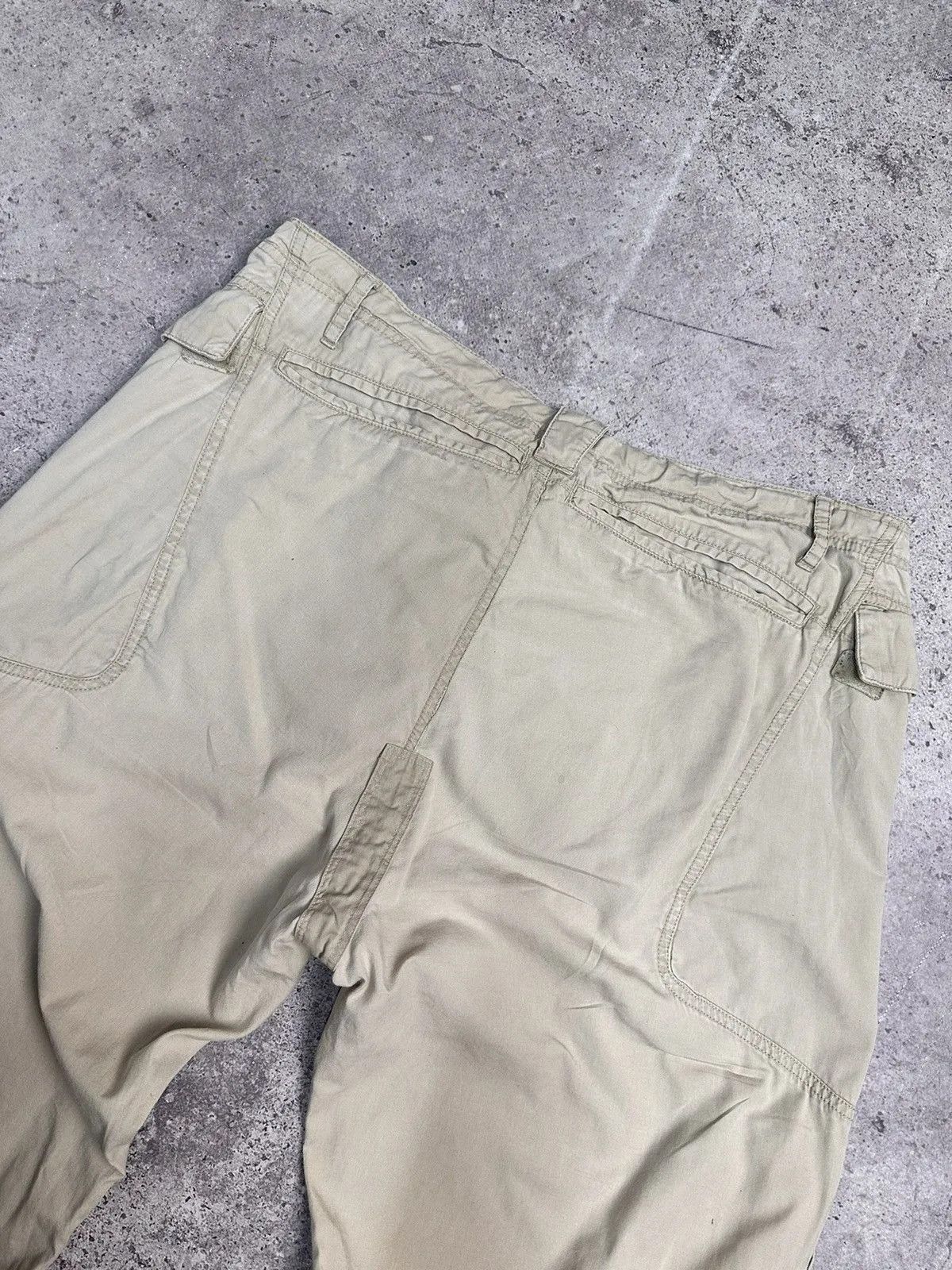 Nike Vintage Nike Cargo Baggy Japan Avantgarde Faded Bontage Y2K Size US 36 / EU 52 - 13 Thumbnail