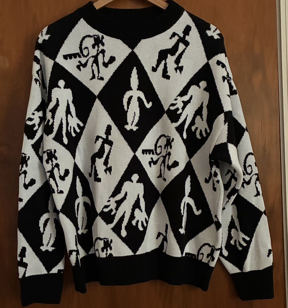 Polar Skate Co. Polar Skate Co Emile Knit Sweater Black Sz. Medium Size US M / EU 48-50 / 2 - 1 Thumbnail
