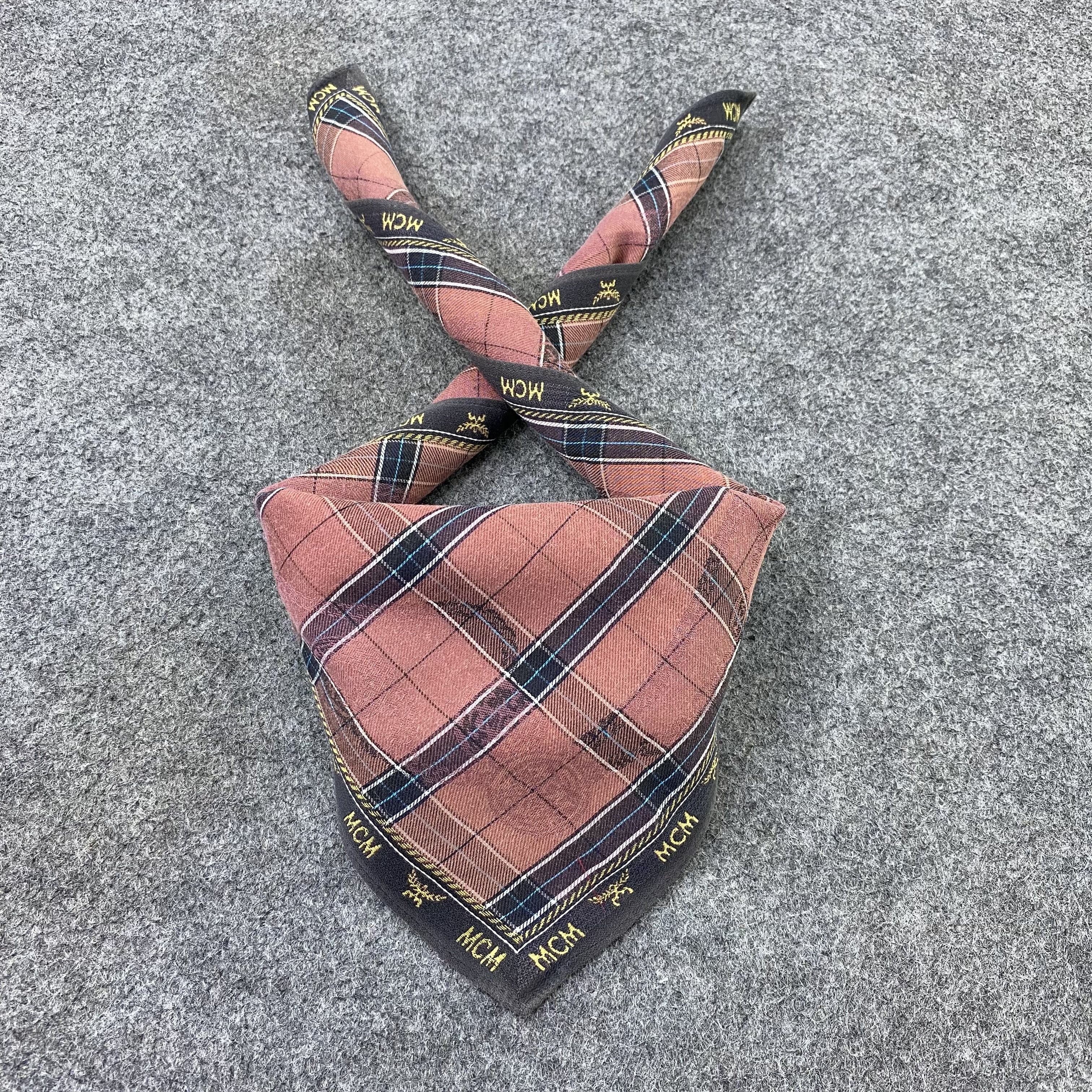 MCM MCM Handkerchief Neckerchief Bandana-B1645 Size ONE SIZE - 2 Thumbnail