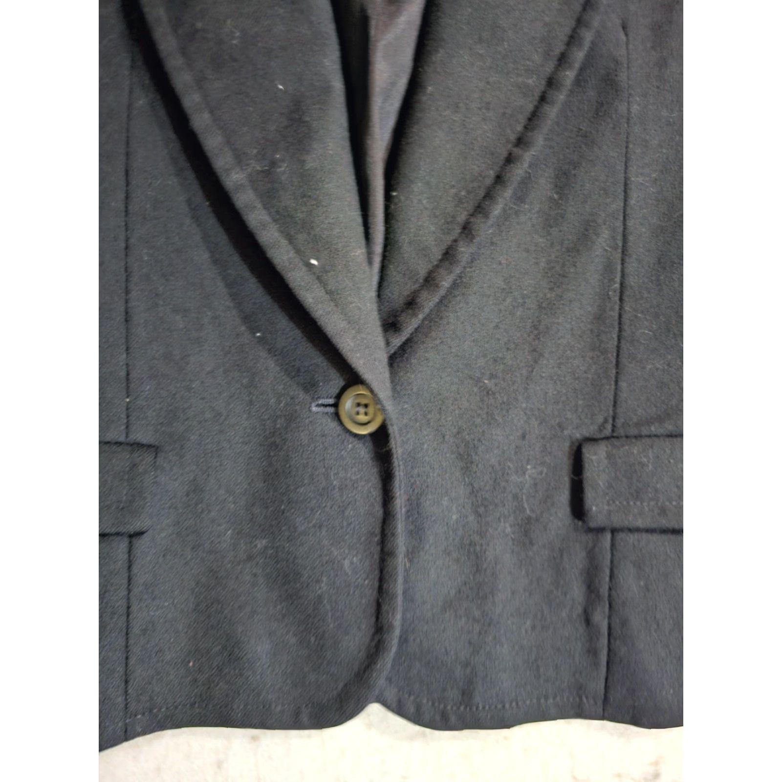 Pendleton VINTAGE Pendleton Blazer Coat Jacket 100% Virgin Wool Womens Size 10 Black Size M / US 6-8 / IT 42-44 - 3 Thumbnail