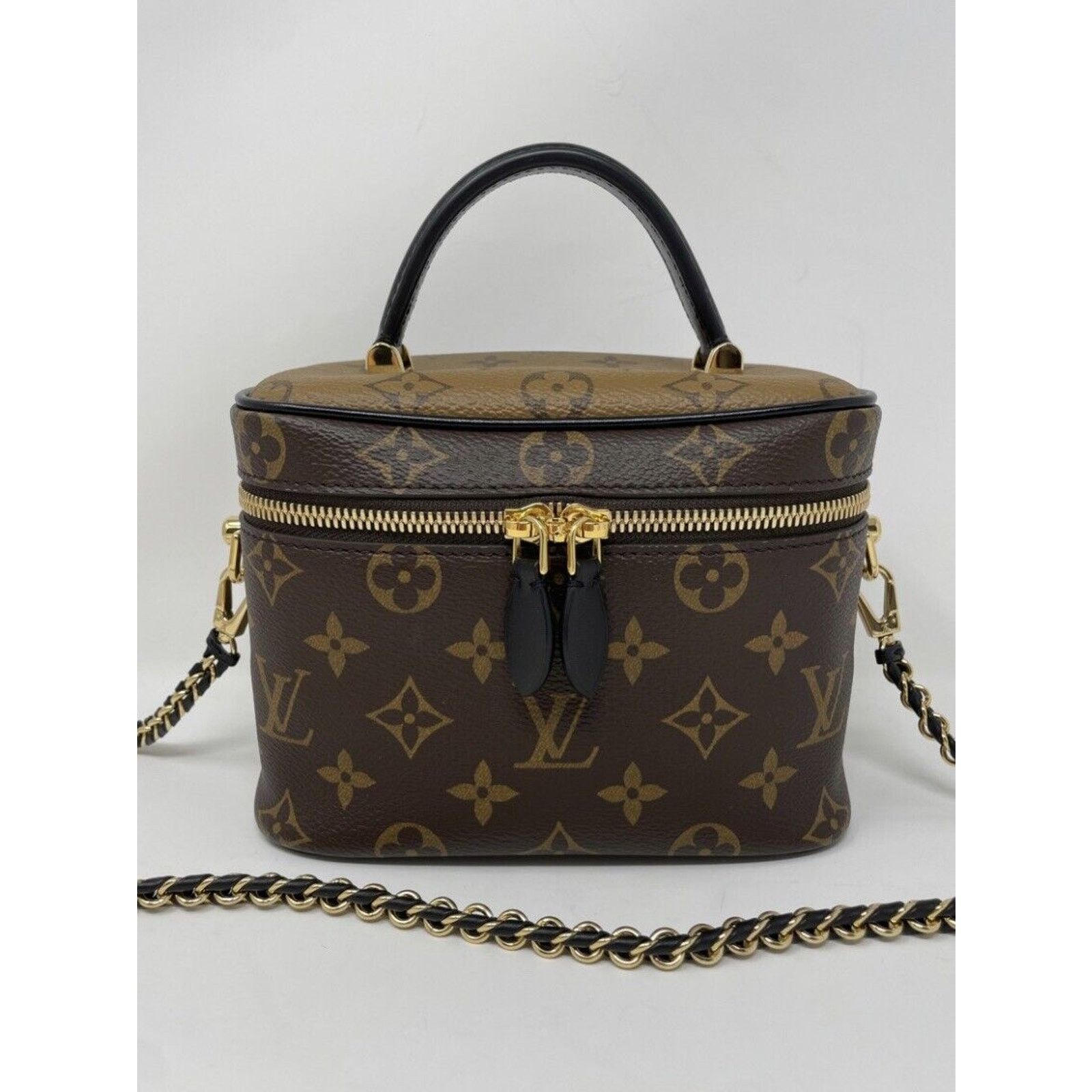 Louis Vuitton Louis Vuitton Vanity PM Brown Canvas Coated Reverse Monogram Size ONE SIZE - 1 Thumbnail