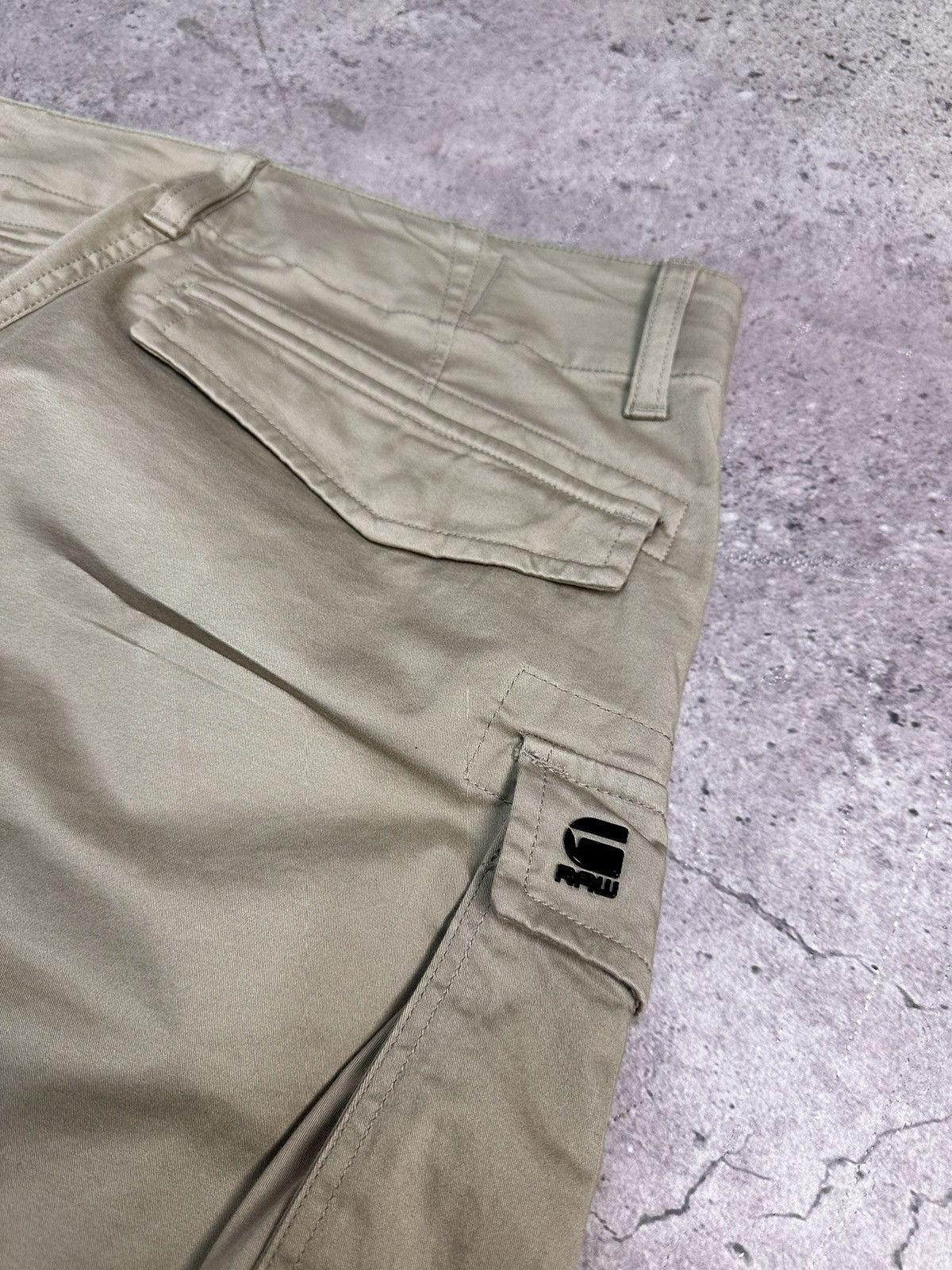 G-Star LGB Baggy GOA Flare Military Style Cargo Pants Ifsixwasnine Size US 32 / EU 48 - 13 Thumbnail