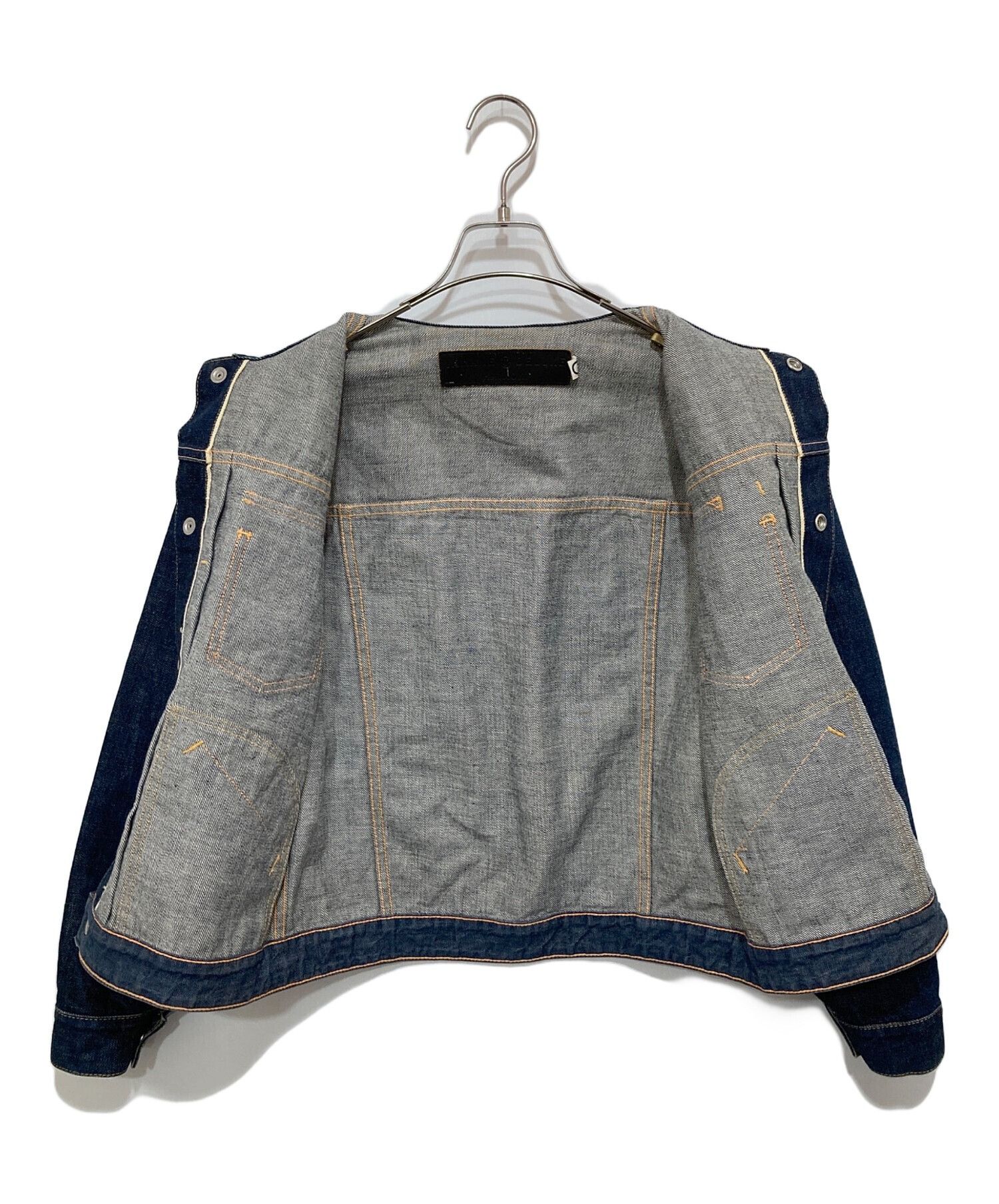 Evisu EVISU Denim Jacket Black Size 38 Size US M / EU 48-50 / 2 - 3 Thumbnail