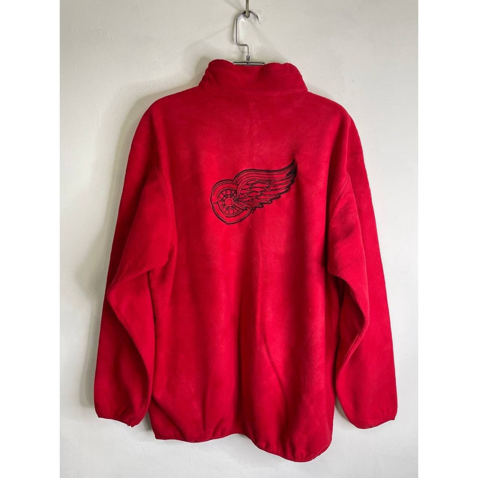 Majestic Vintage Majestic NHL Detroit Wings Fleece Pullover Size XL Size US XL / EU 56 / 4 - 5 Thumbnail