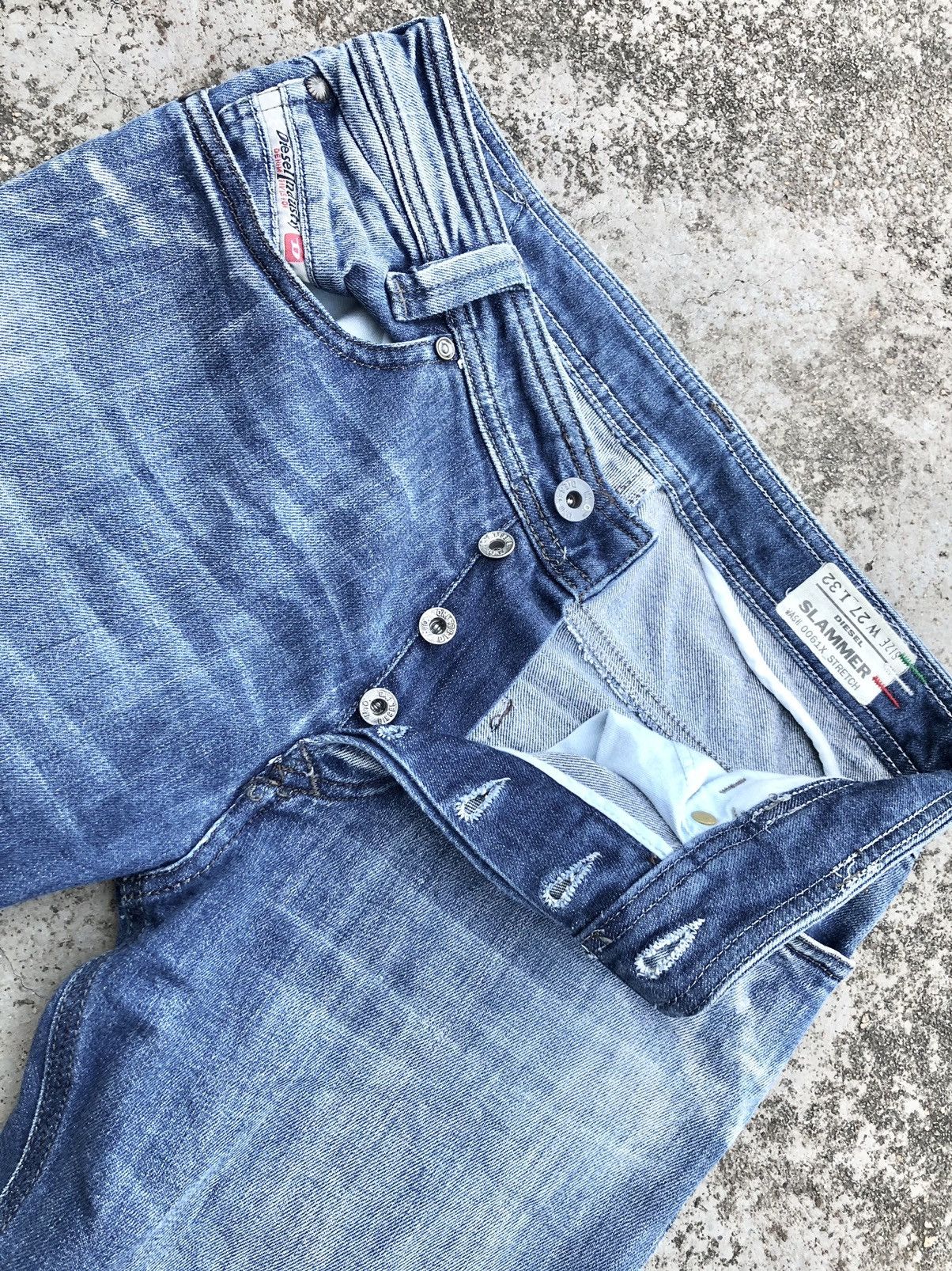 Diesel DIESEL SLAMMER STRECTHABLE DENIM Size US 27 - 2 Thumbnail
