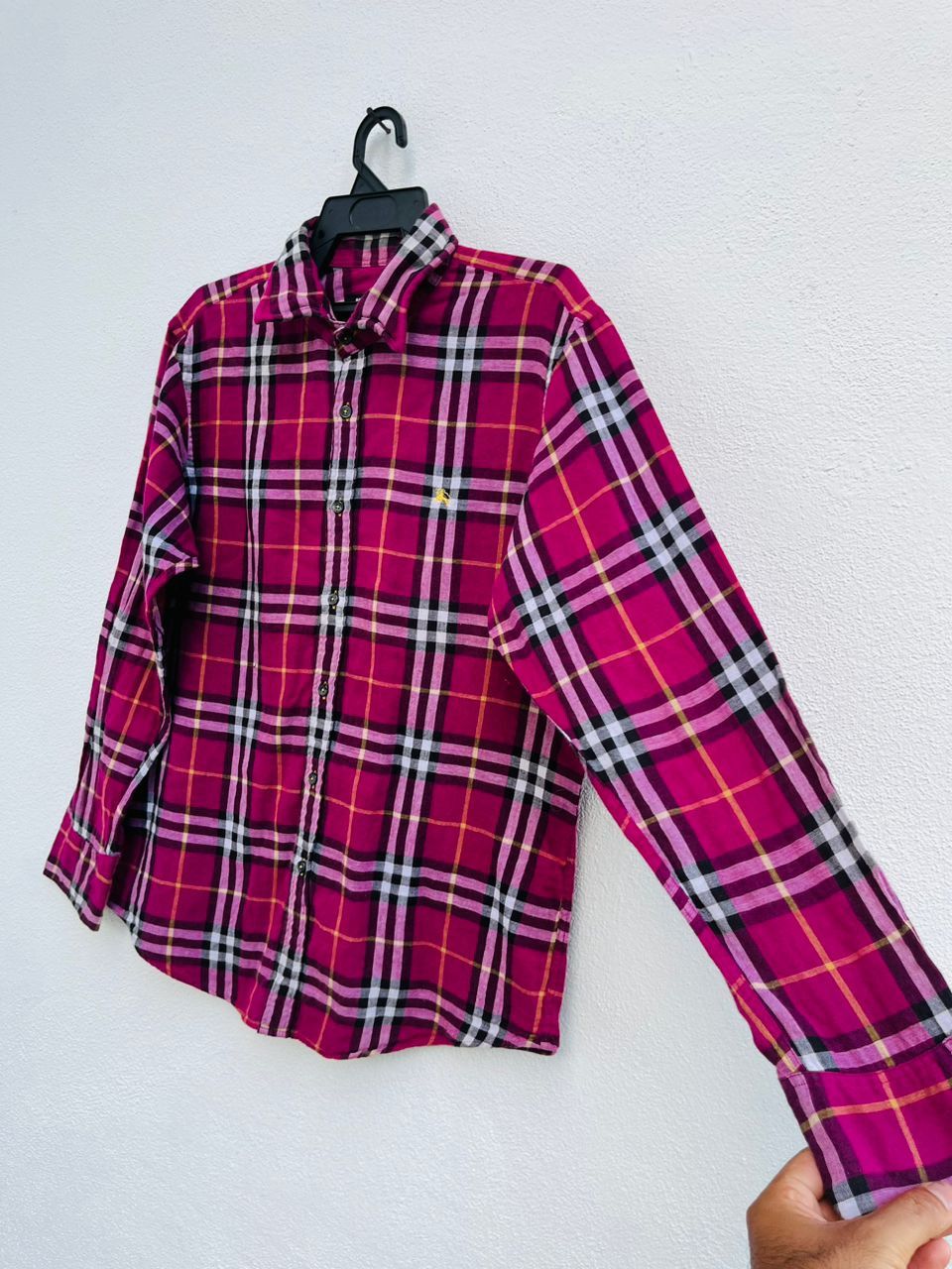 Burberry × Japanese Brand Vintage Burberry Black Label Long Sleeve Shirt Size US M / EU 48-50 / 2 - 5 Thumbnail