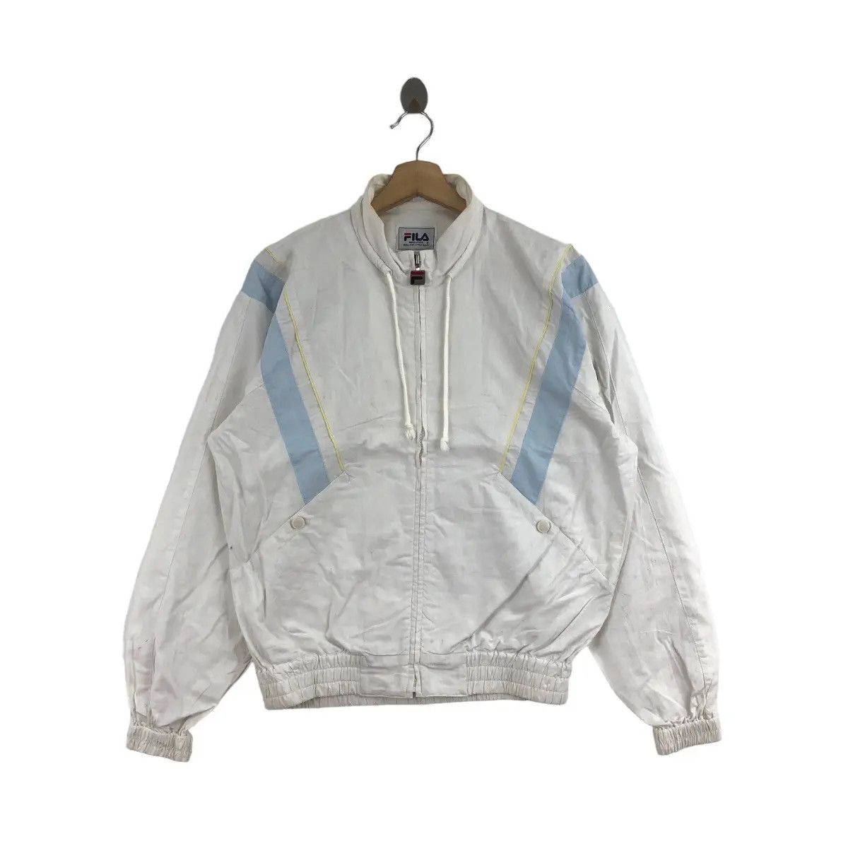 Fila Vtg FILA ITALIA MAGLIFICIO Collection Jacket Outdoor Tennis Size L / US 10 / IT 46 - 1 Thumbnail