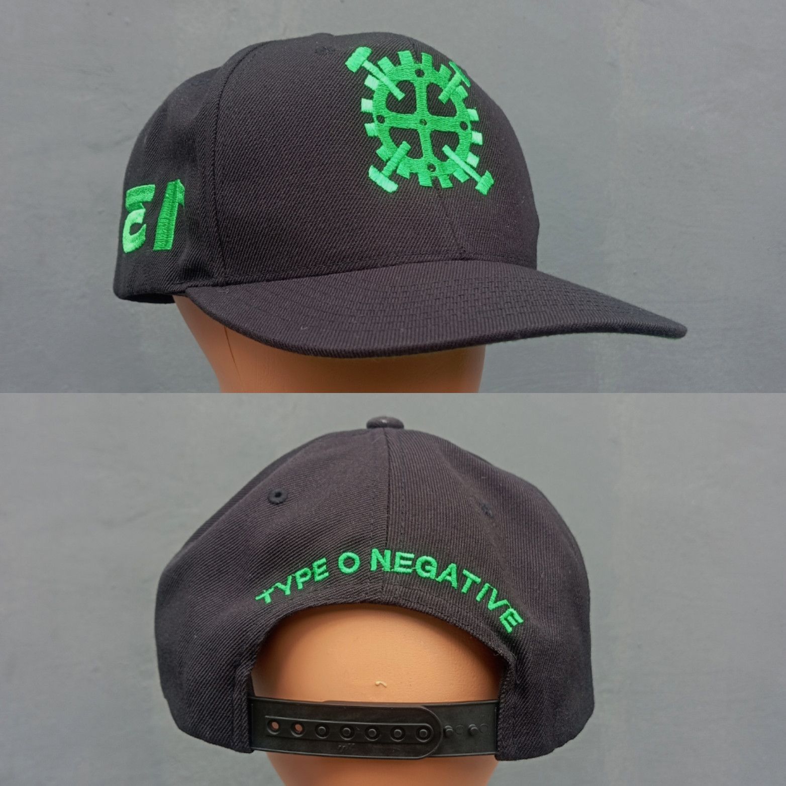 Band Tees Type O Negative Beg To Serve 1313 classic snapback hat Size ONE SIZE - 1 Thumbnail